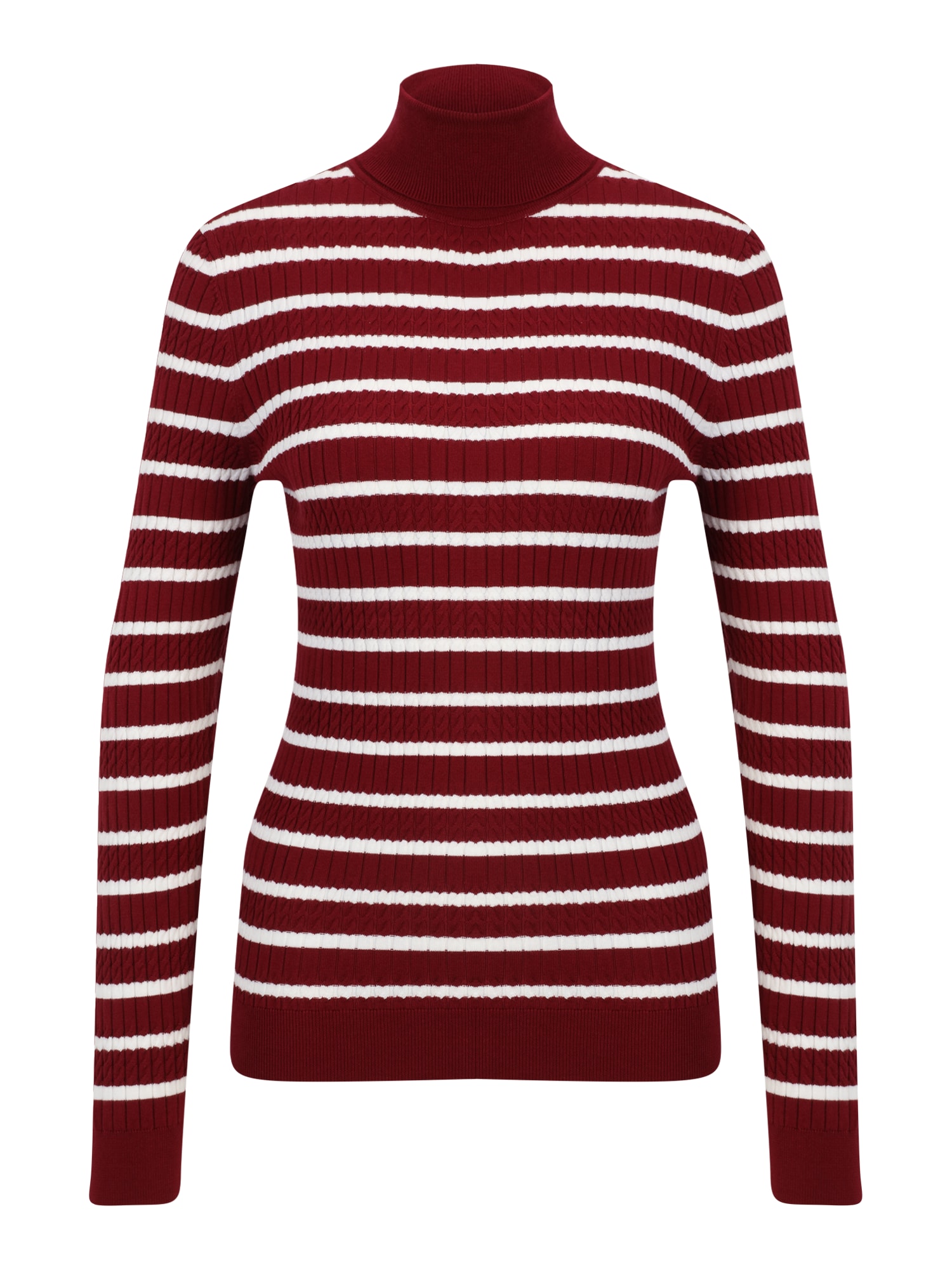 TOMMY HILFIGER Pulover  rdeča / bela