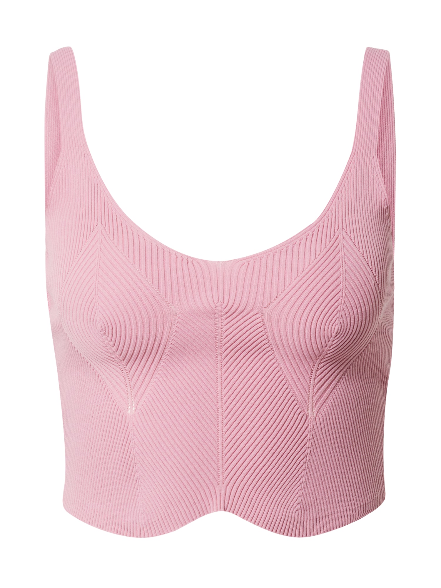 Tally Weijl Top z naramnicami  svetlo roza