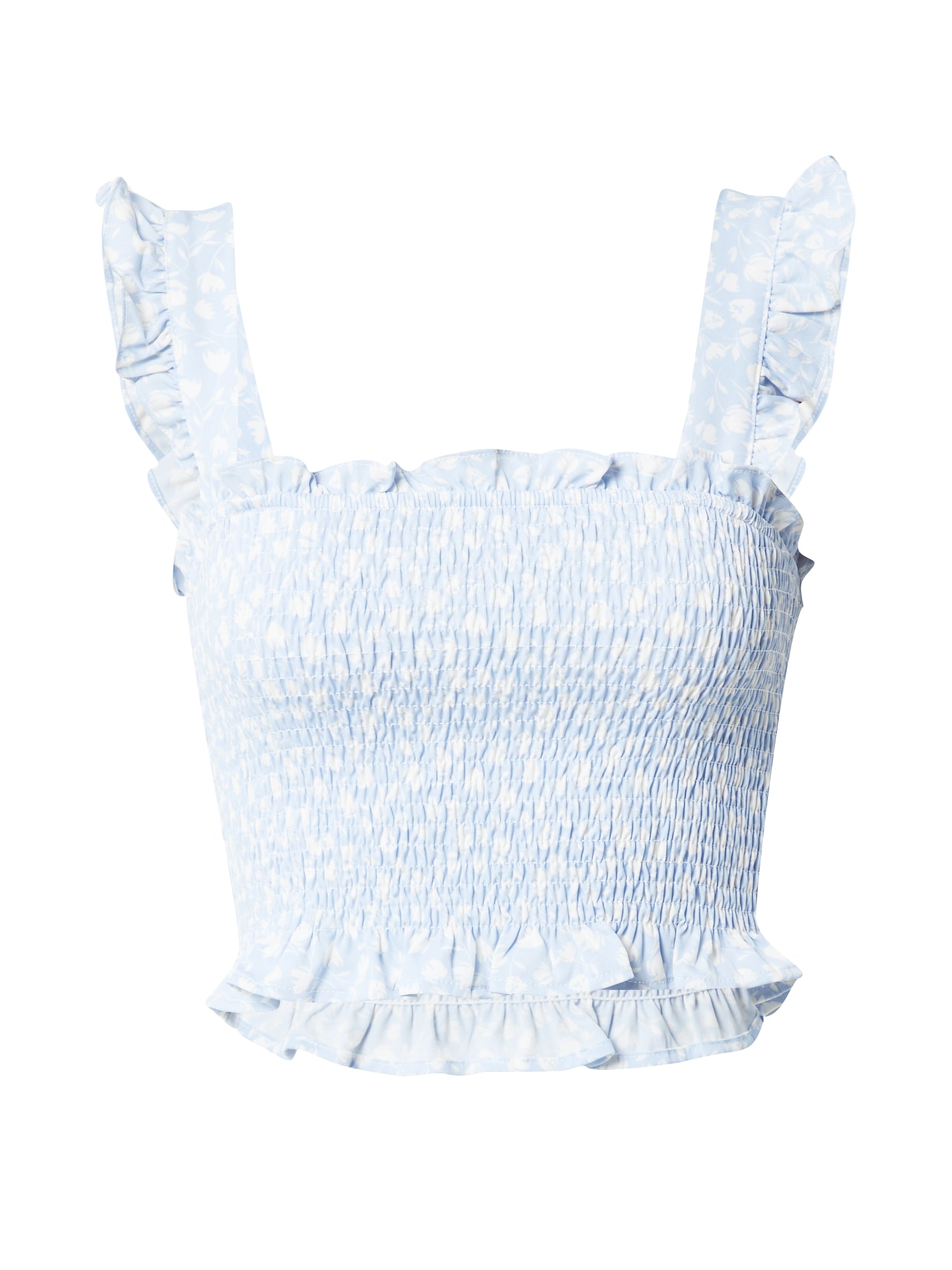 The Frolic Top  svetlo modra / bela