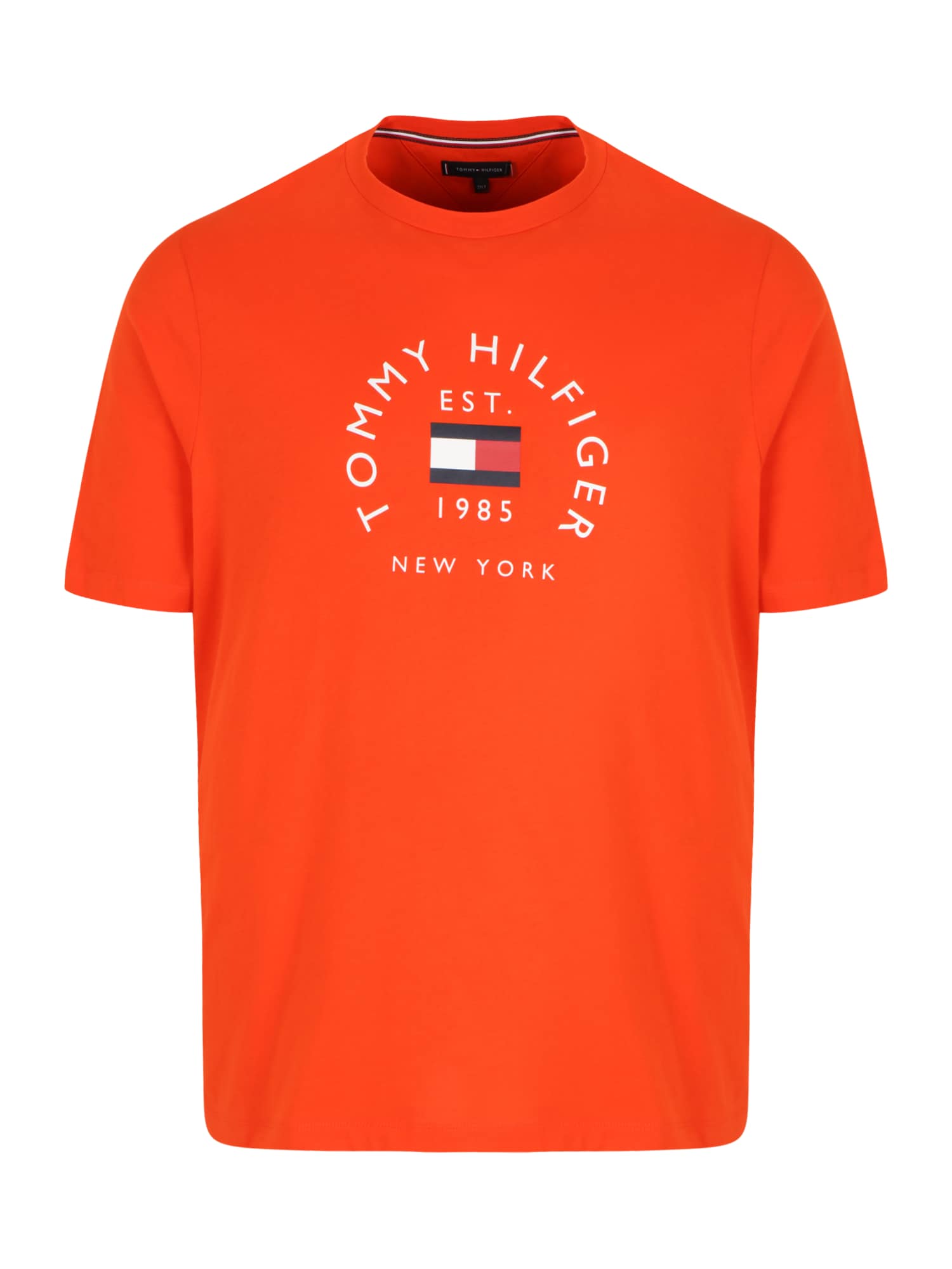 Tommy Hilfiger Big & Tall Majica  mornarska / neonsko oranžna / rdeča / bela