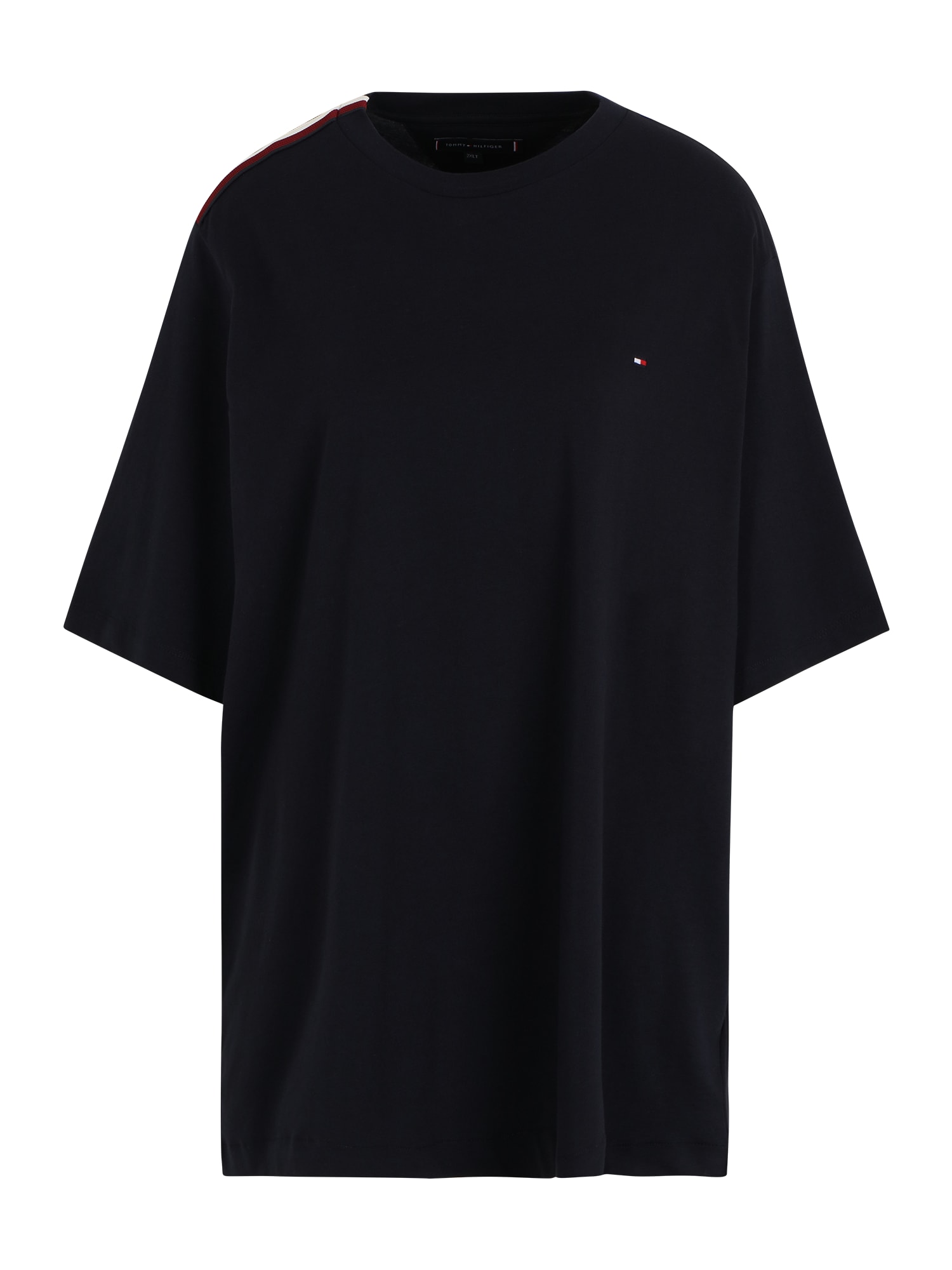 Tommy Hilfiger Big & Tall Majica  mornarska / nočno modra / rdeča / bela