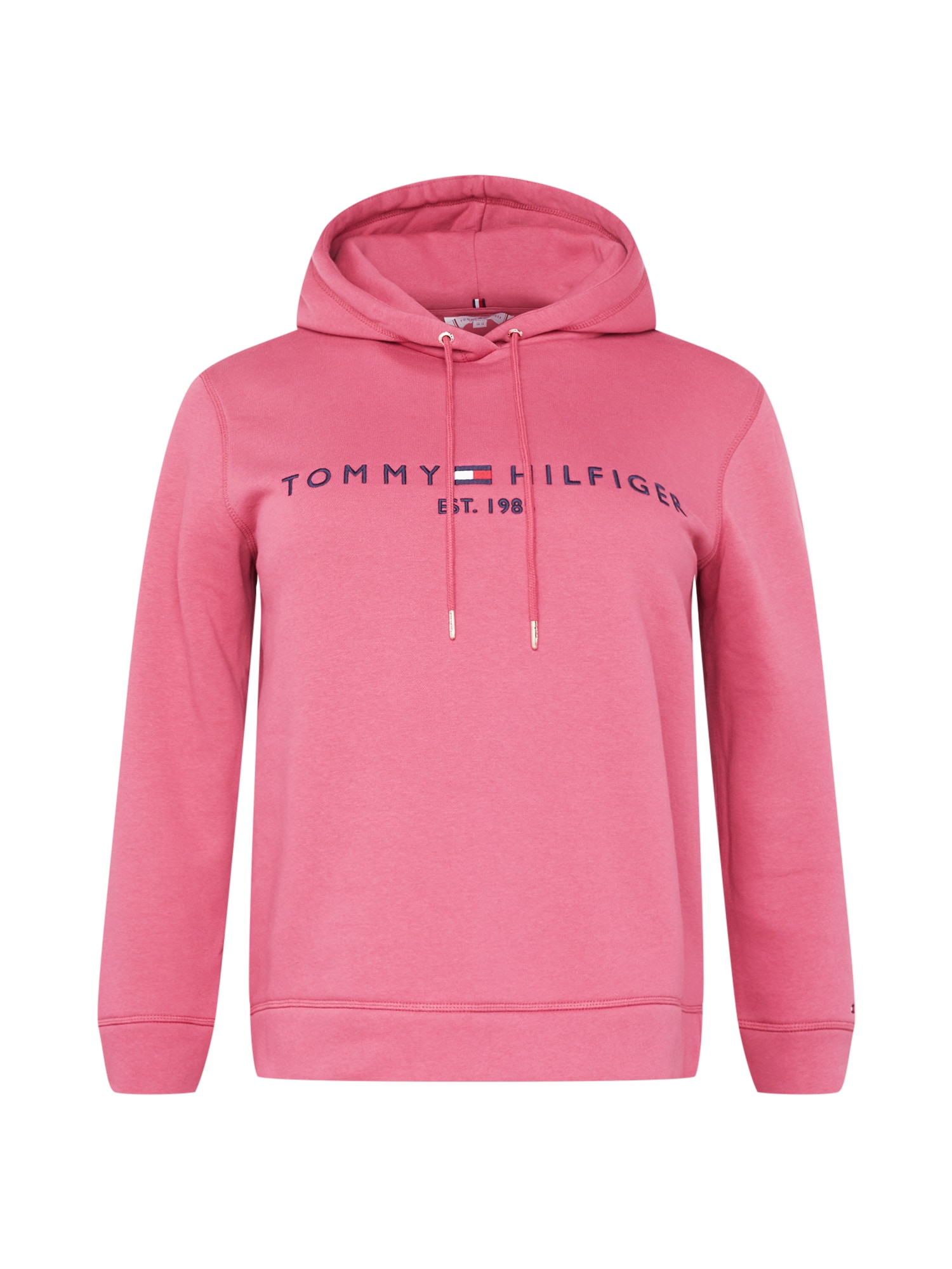 Tommy Hilfiger Curve Majica  mornarska / fuksija / rdeča / bela