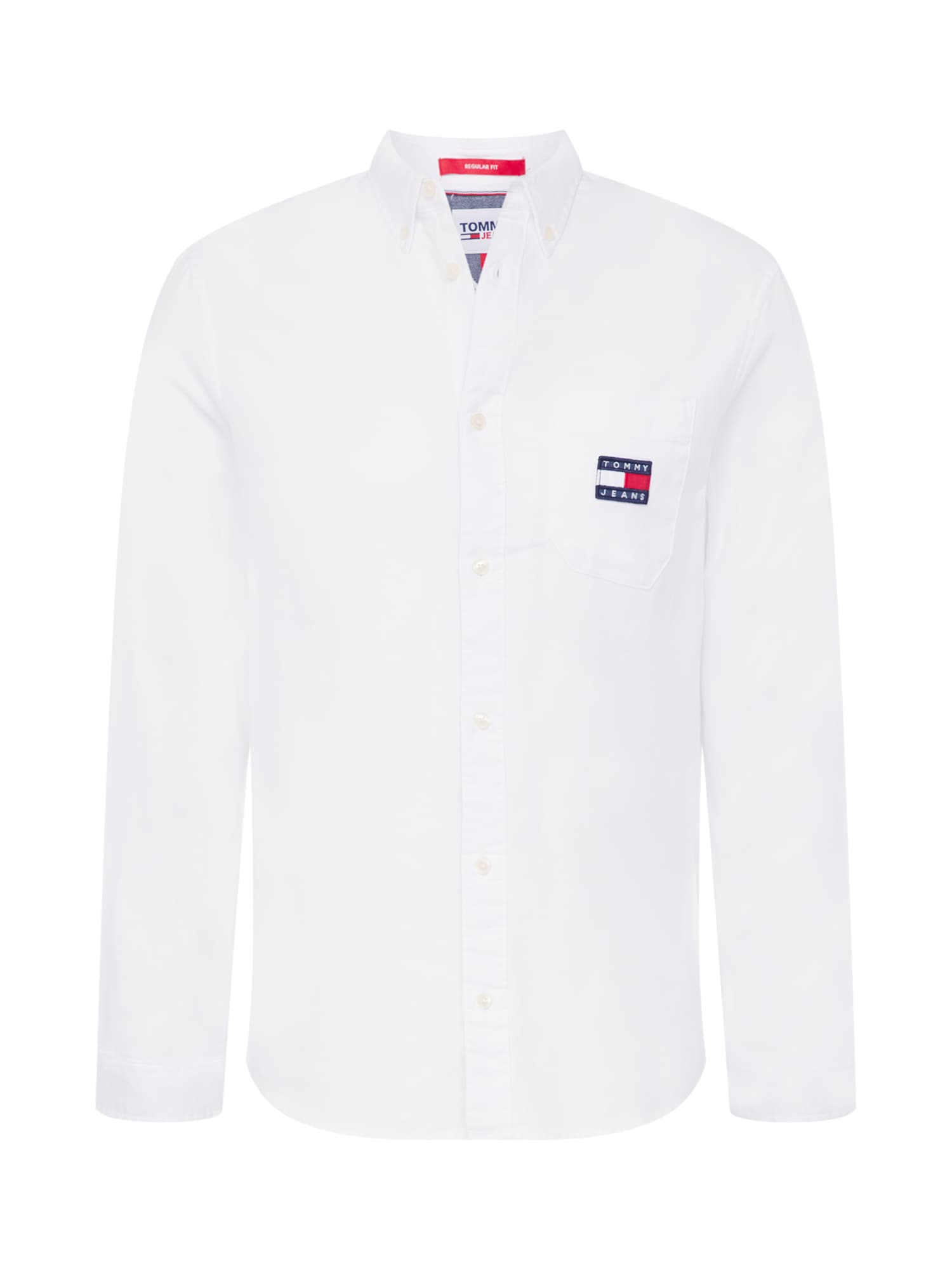 Tommy Jeans Srajca  mornarska / rdeča / bela