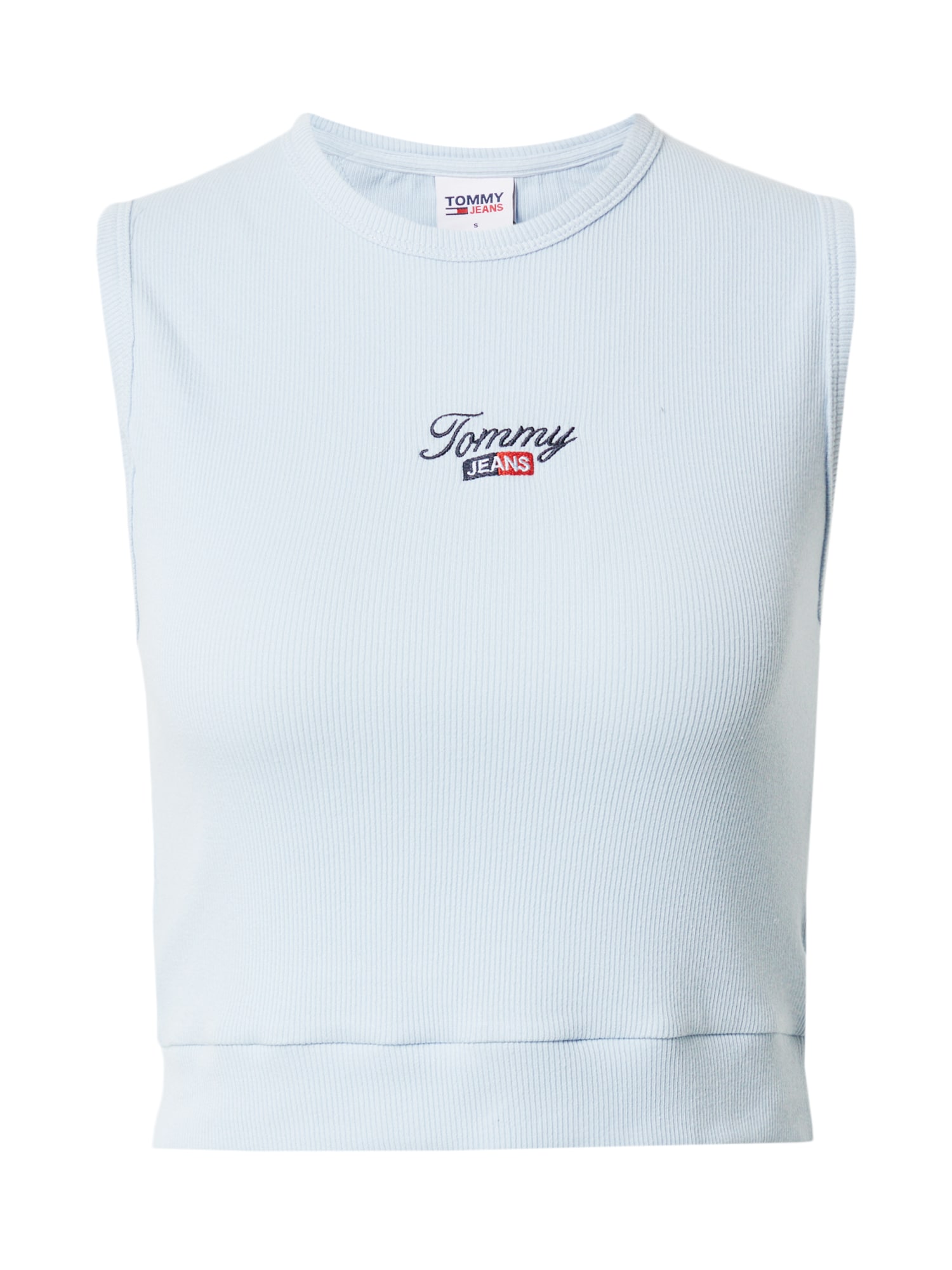 Tommy Jeans Top  svetlo modra / temno modra / rdeča