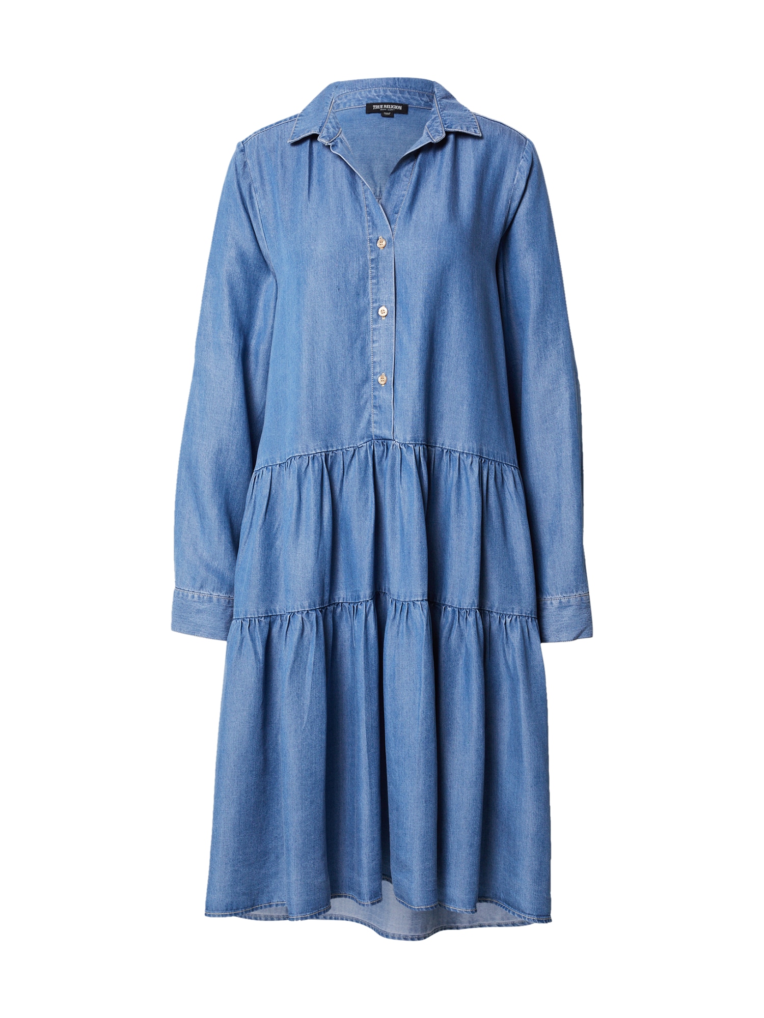 True Religion Dolga srajca  moder denim
