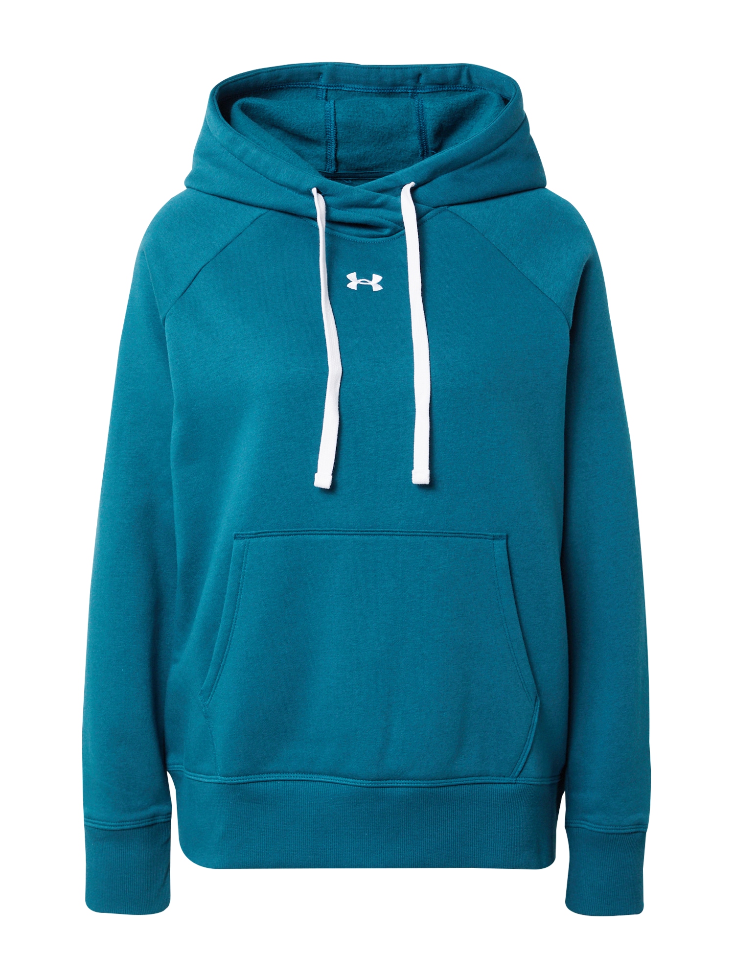 UNDER ARMOUR Športna majica 'Rival'  petrol / bela