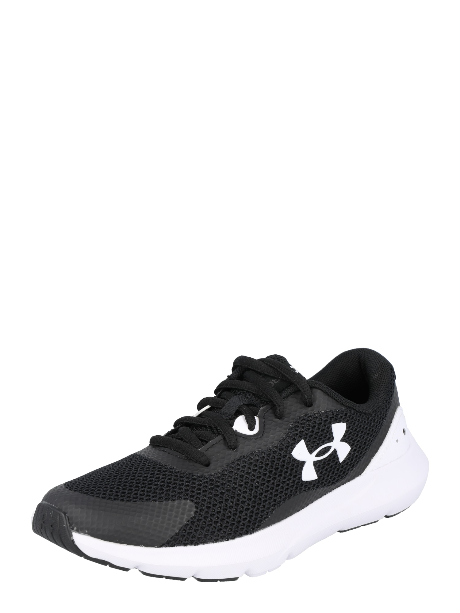 UNDER ARMOUR Športni čevelj 'Surge 3'  črna / bela