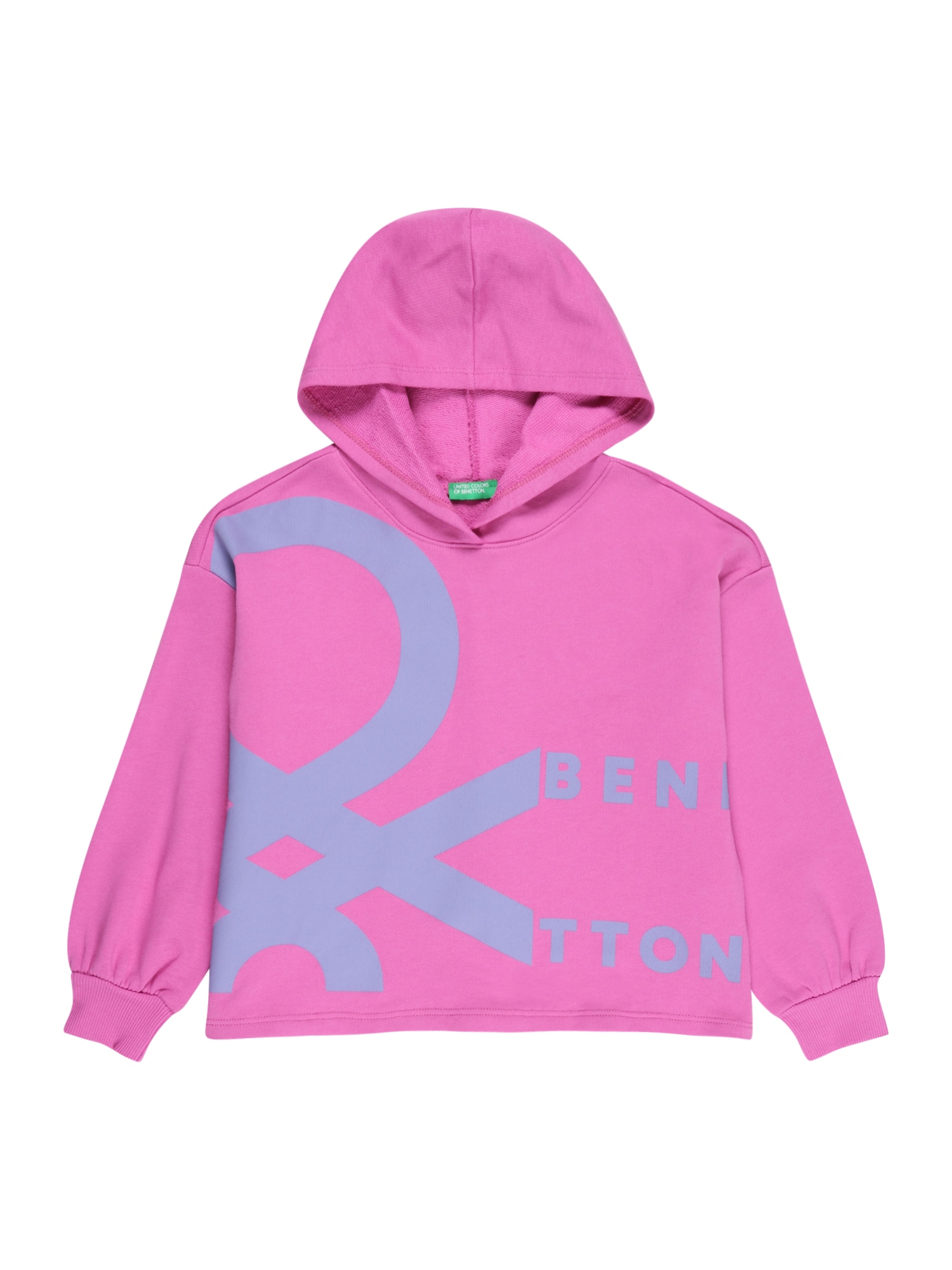UNITED COLORS OF BENETTON Majica  svetlo modra / roza