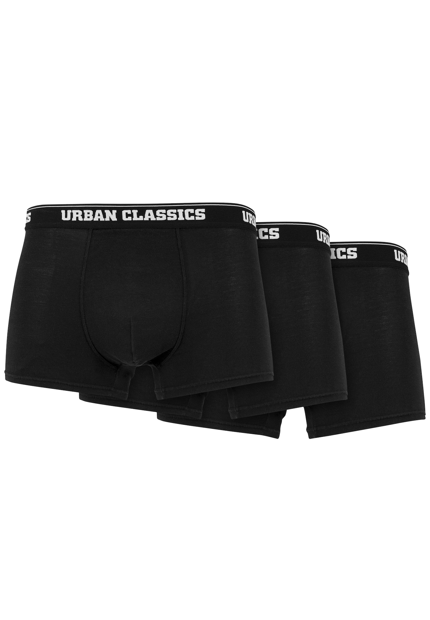 Urban Classics Boksarice  črna / bela