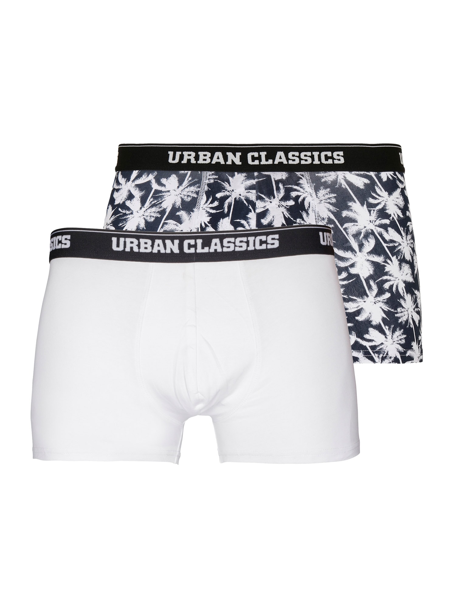 Urban Classics Boksarice  črna / bela