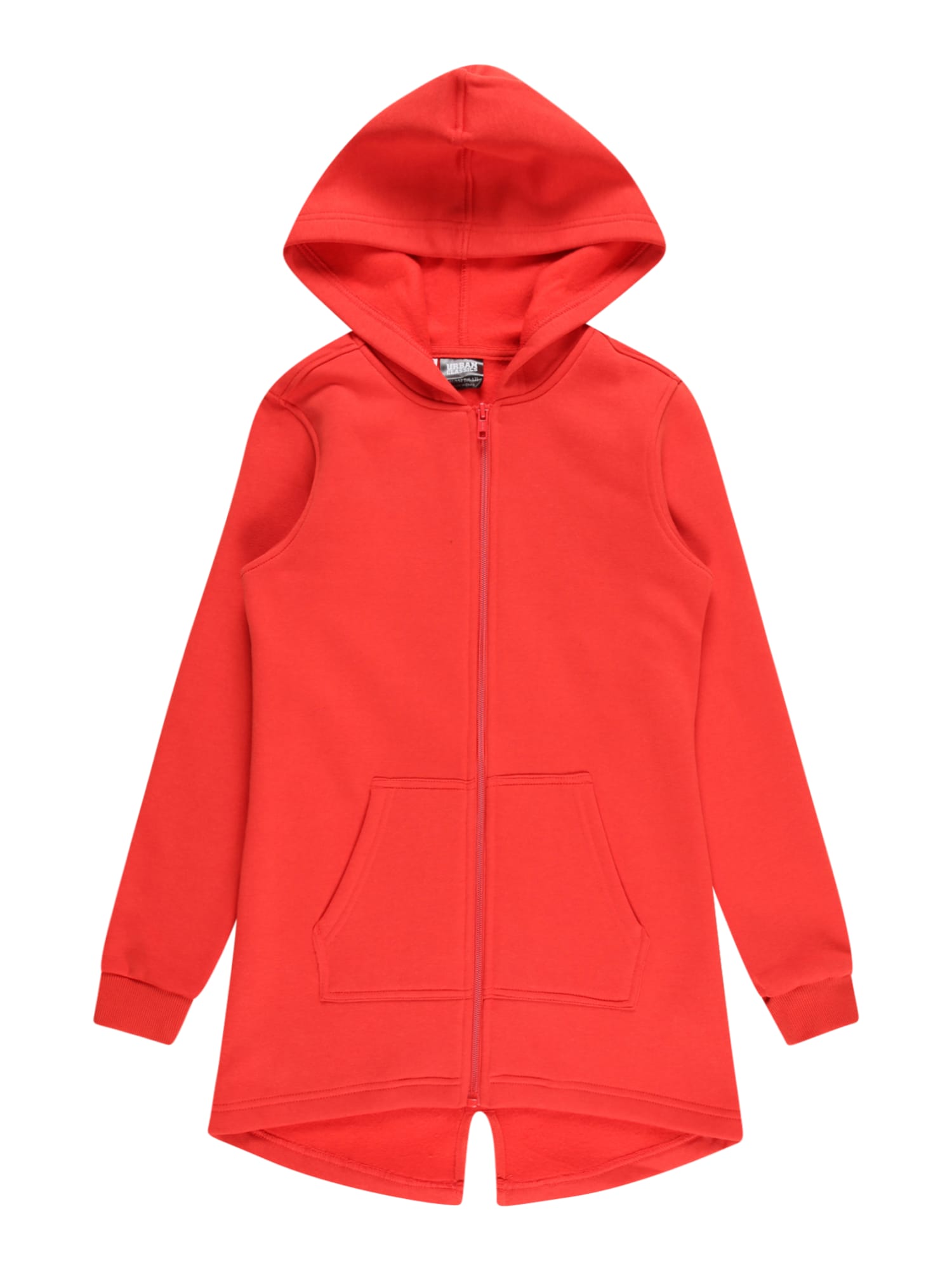 Urban Classics Kids Jopa na zadrgo  rdeča