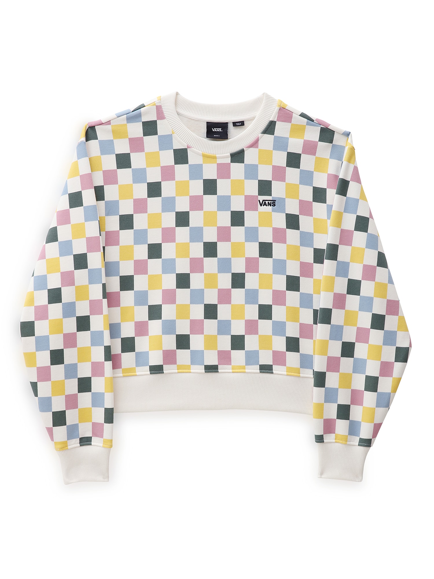 VANS Majica  dimno modra / temno siva / svetlo lila / volneno bela