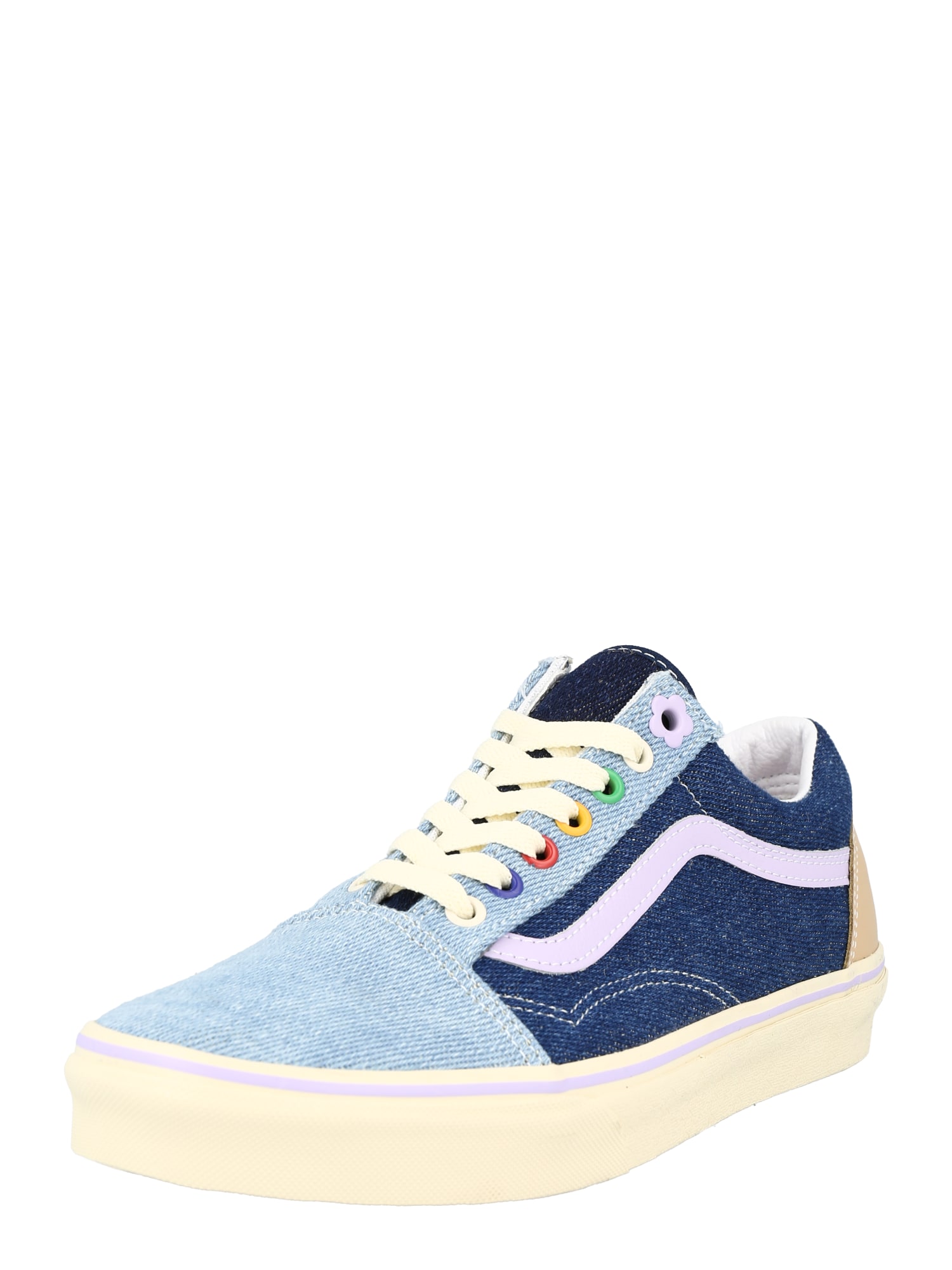 VANS Nizke superge 'Old Skool'  moder denim / svetlo modra / bela