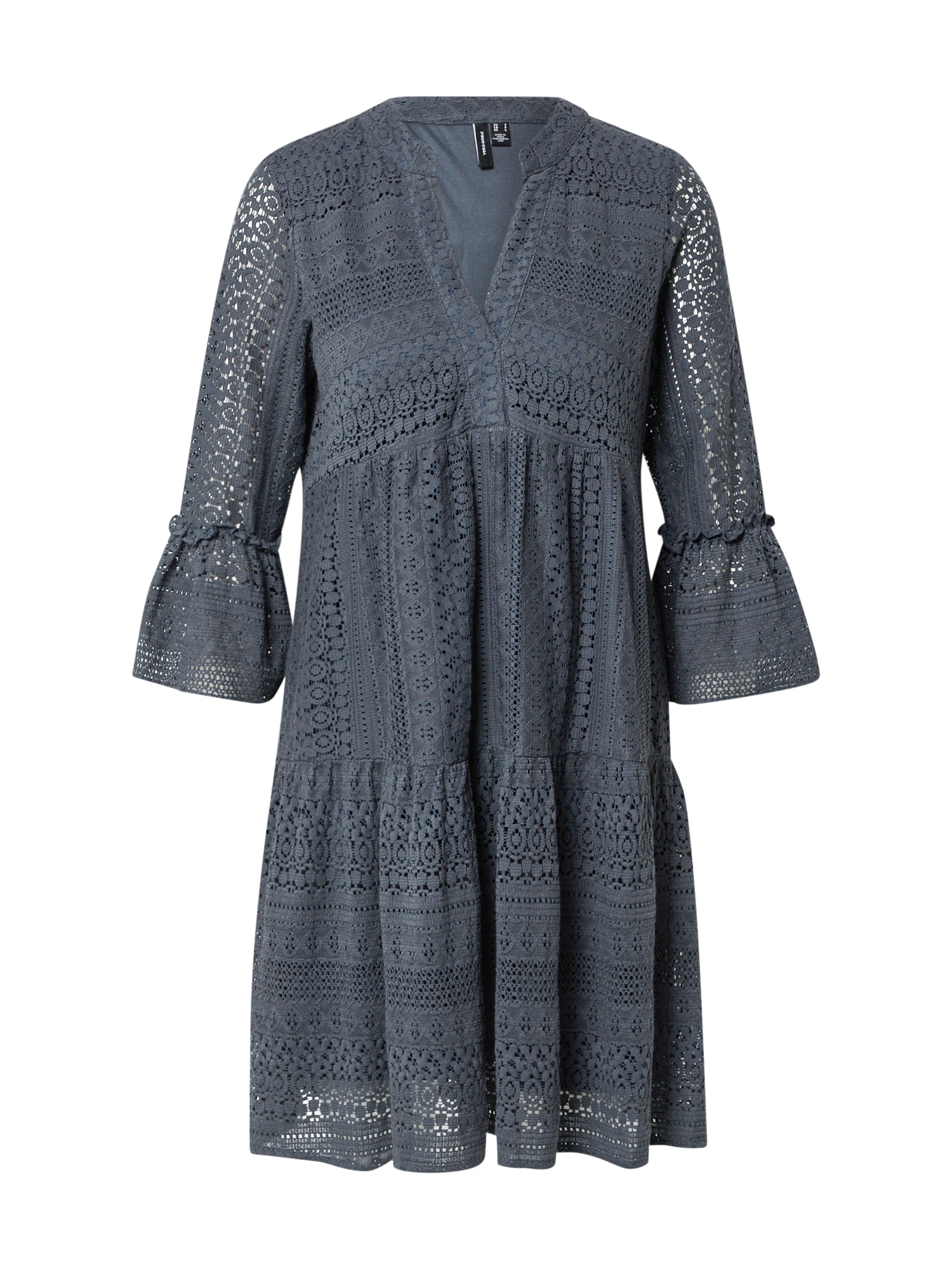 VERO MODA Dolga srajca 'HONEY'  golobje modra