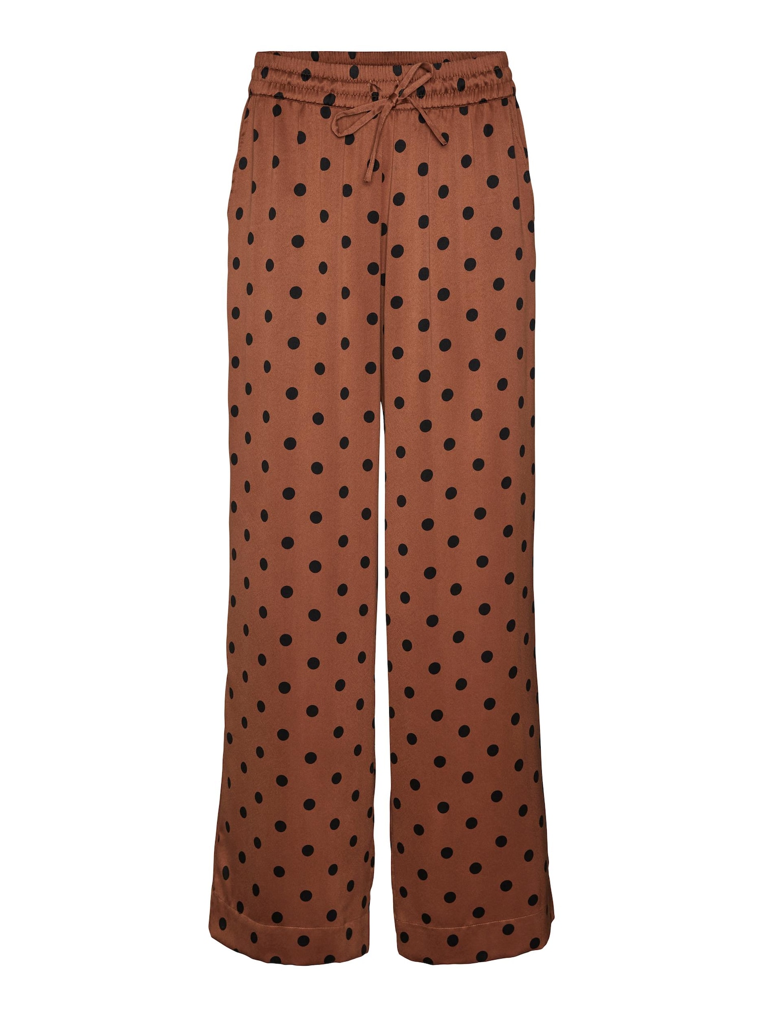 VERO MODA Hlače 'Essi'  karamel / črna