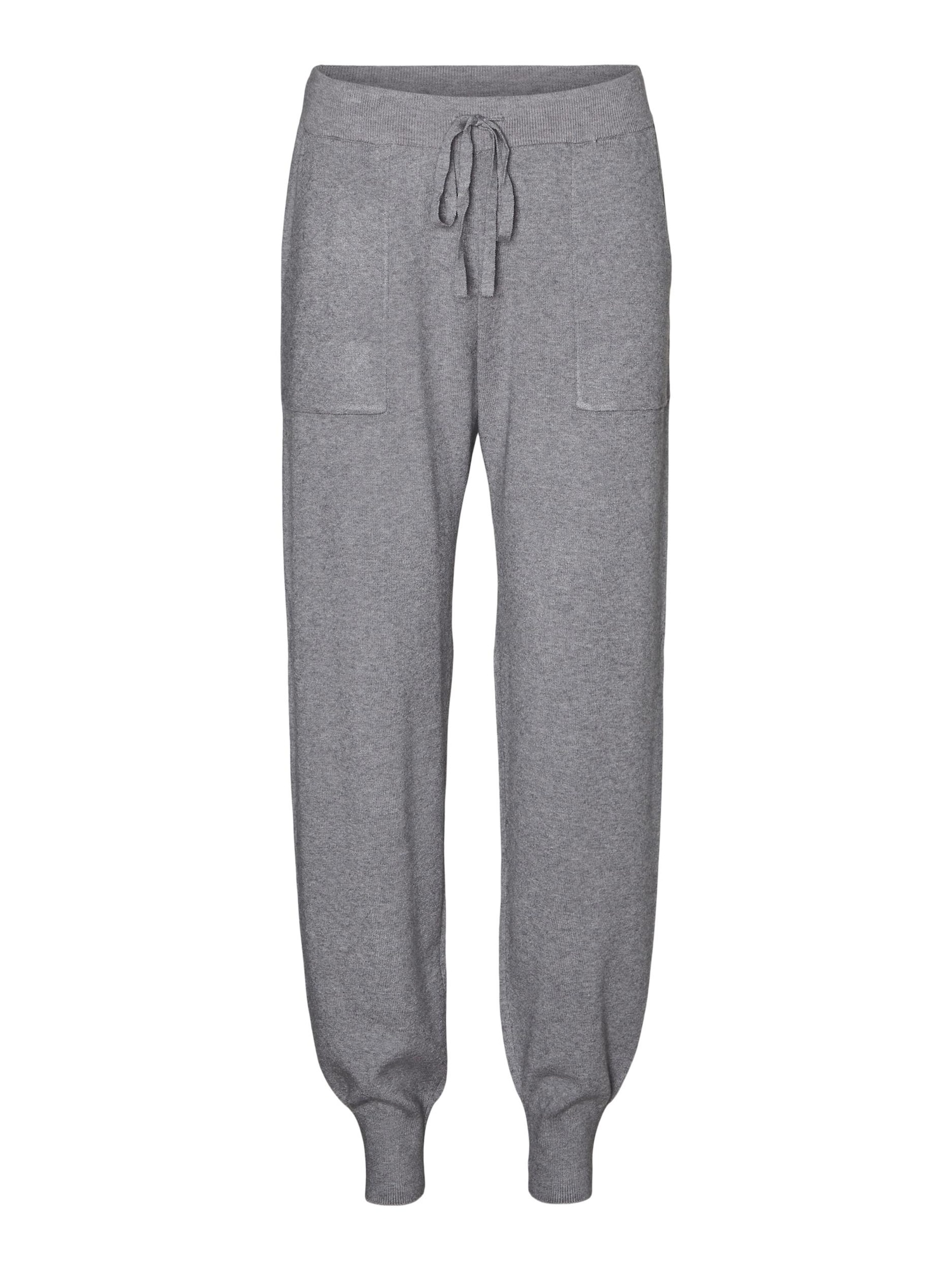 VERO MODA Hlače 'Nancy'  pegasto siva