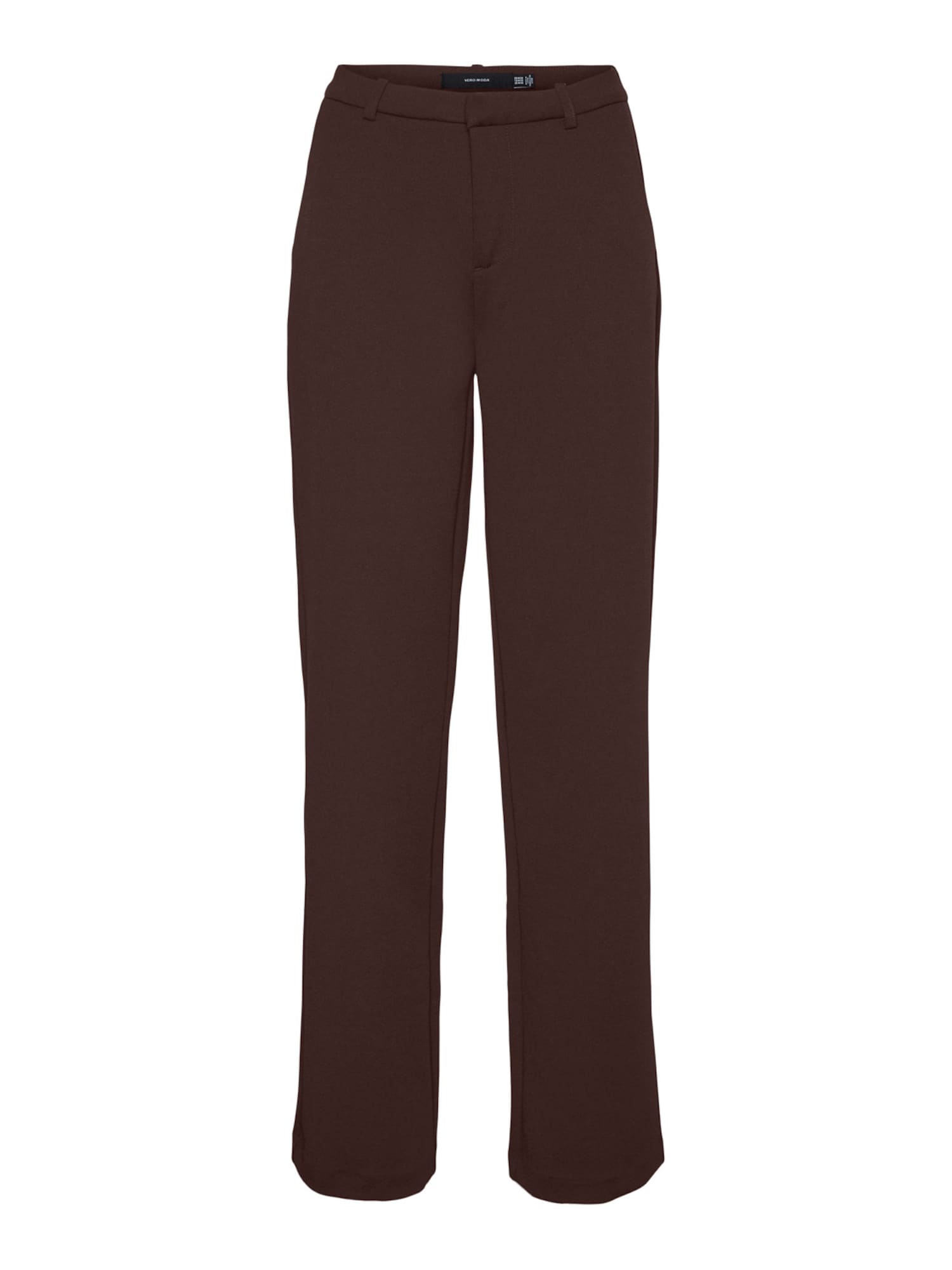 VERO MODA Hlače 'Zamira'  temno rjava