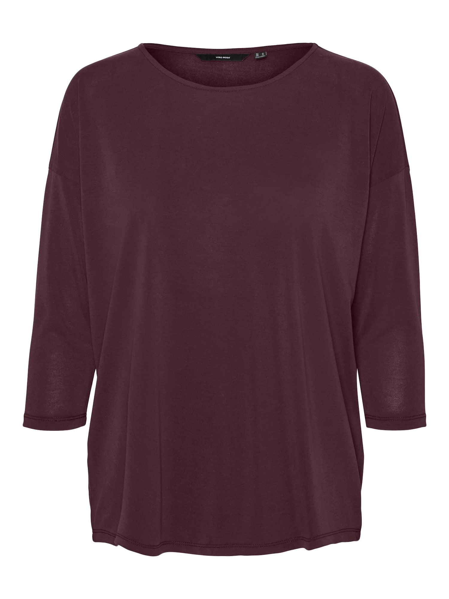 VERO MODA Majica 'Filli'  bordo / črna / bela