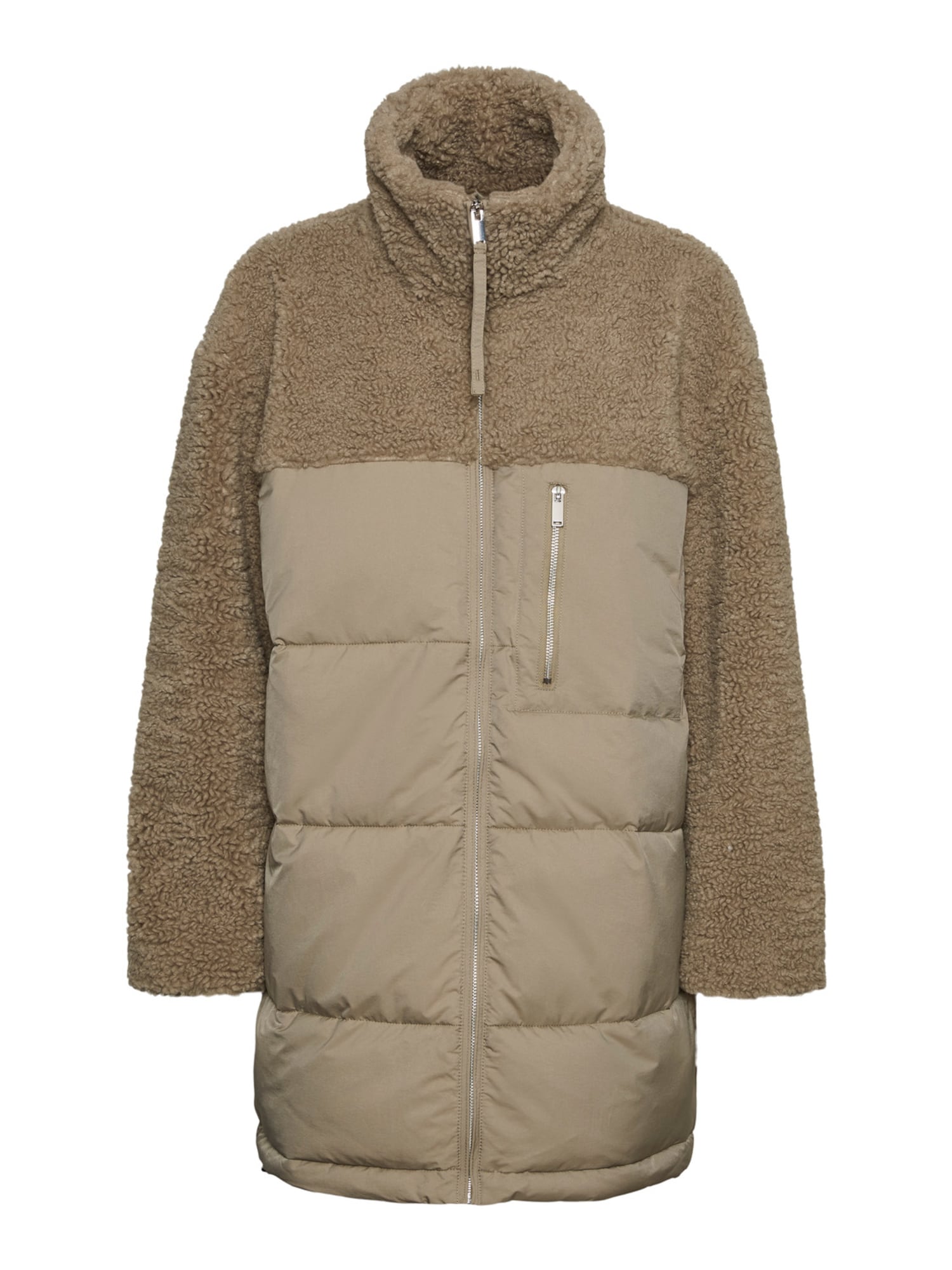VERO MODA Prehodna jakna 'Edith'  temno siva / kaki