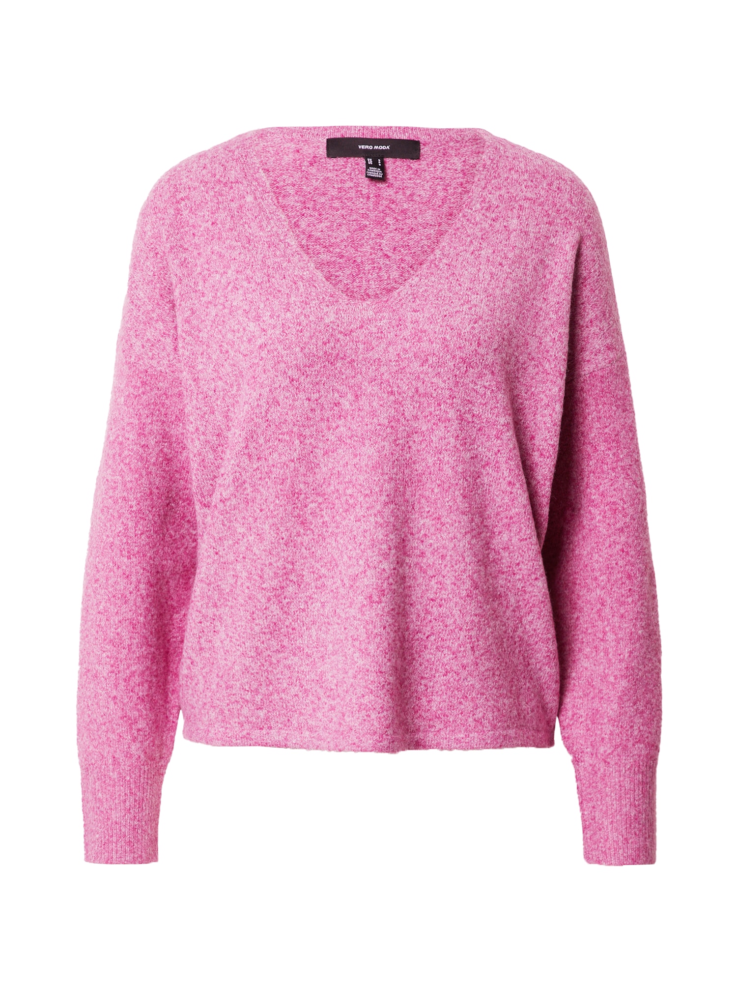 VERO MODA Pulover 'Doffy'  roza / bela