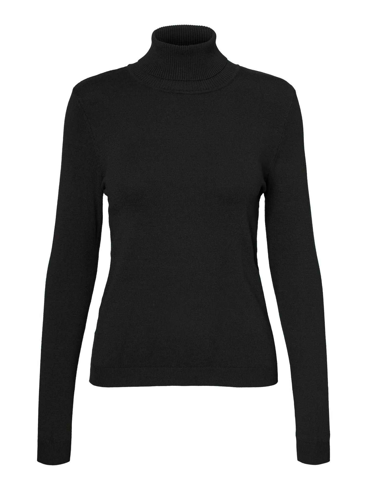 VERO MODA Pulover 'Happiness'  črna