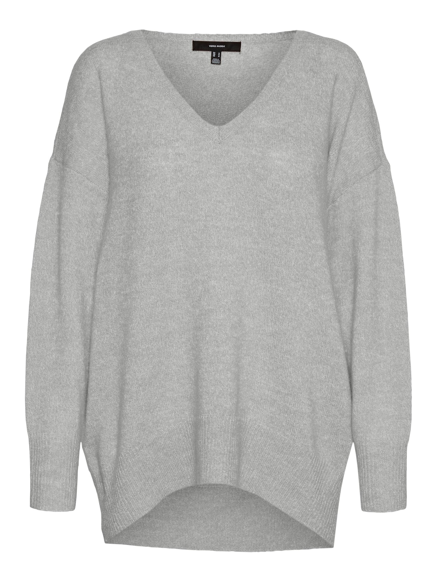VERO MODA Pulover 'VIGGA'  pegasto siva