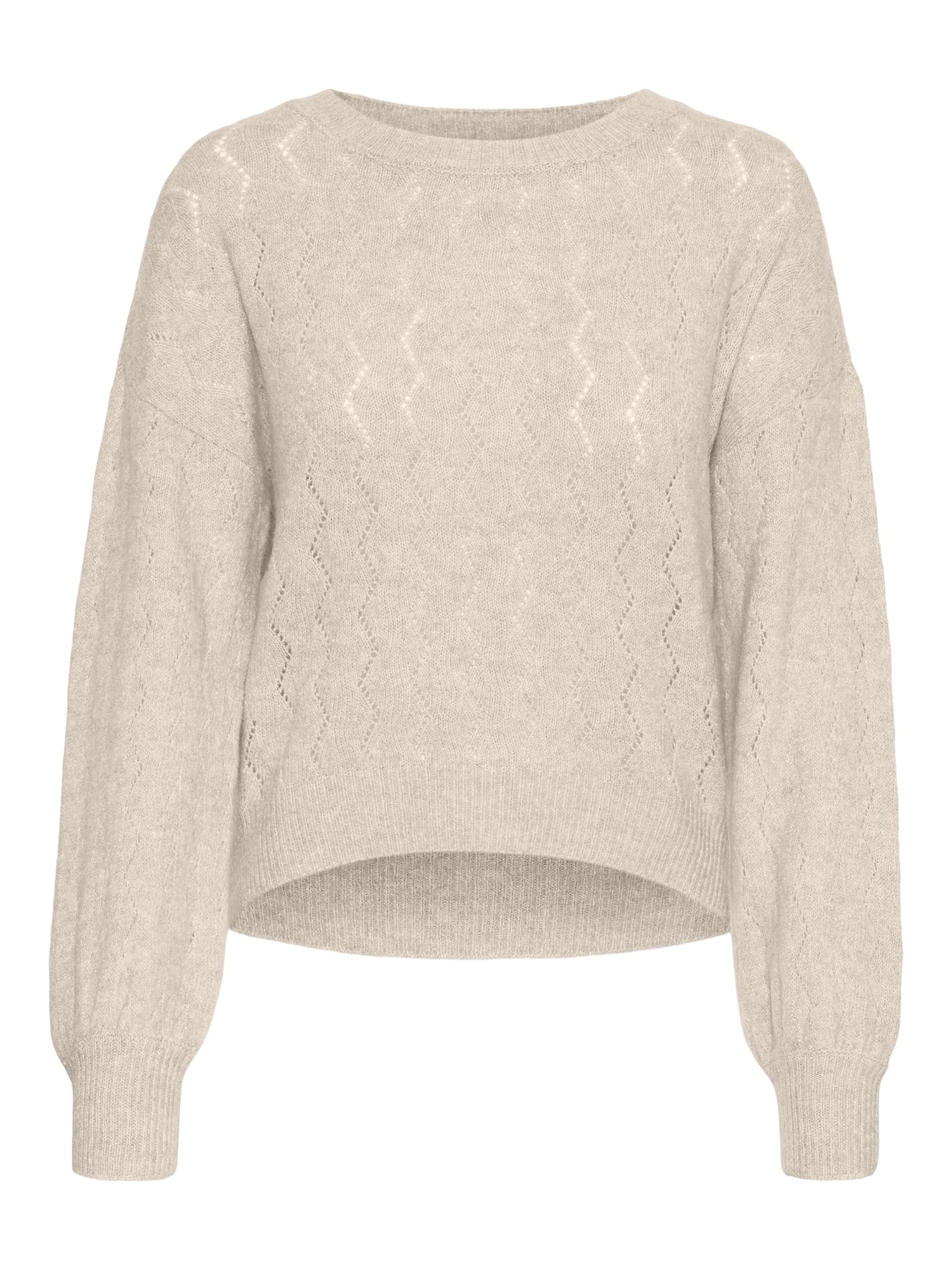 VERO MODA Pulover 'Yen'  svetlo bež