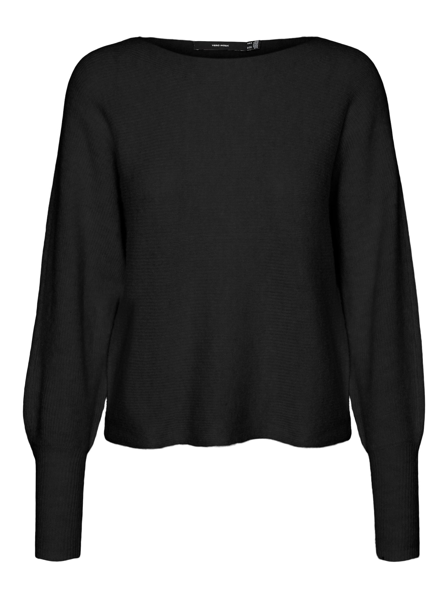 VERO MODA Pulover  črna