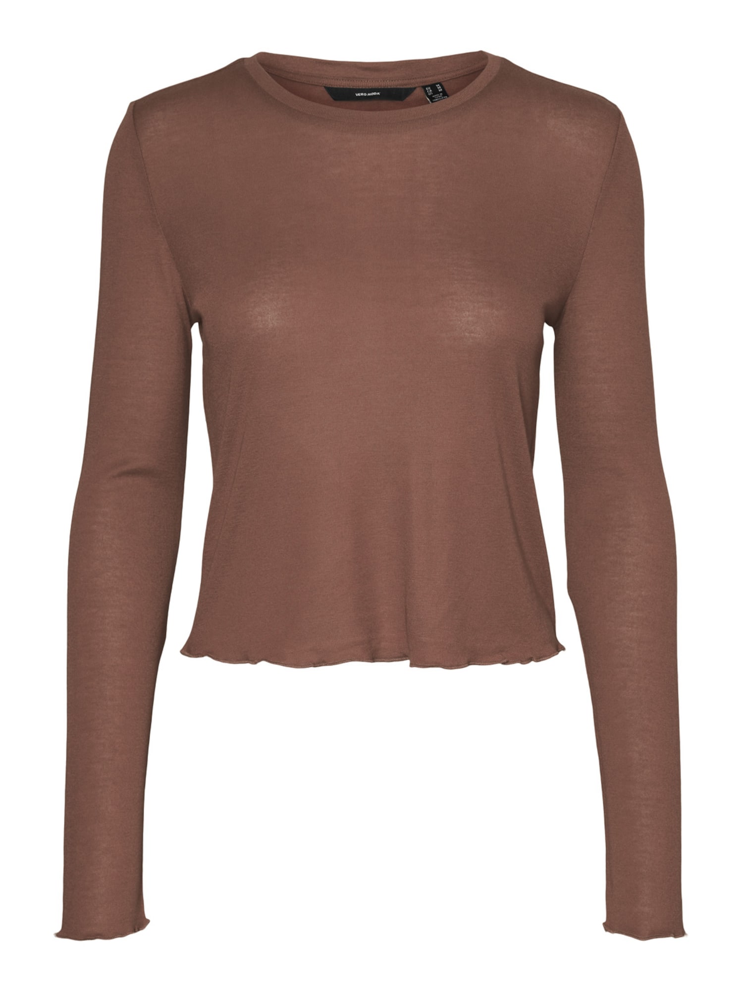 VERO MODA Top 'ELLA'  rjava