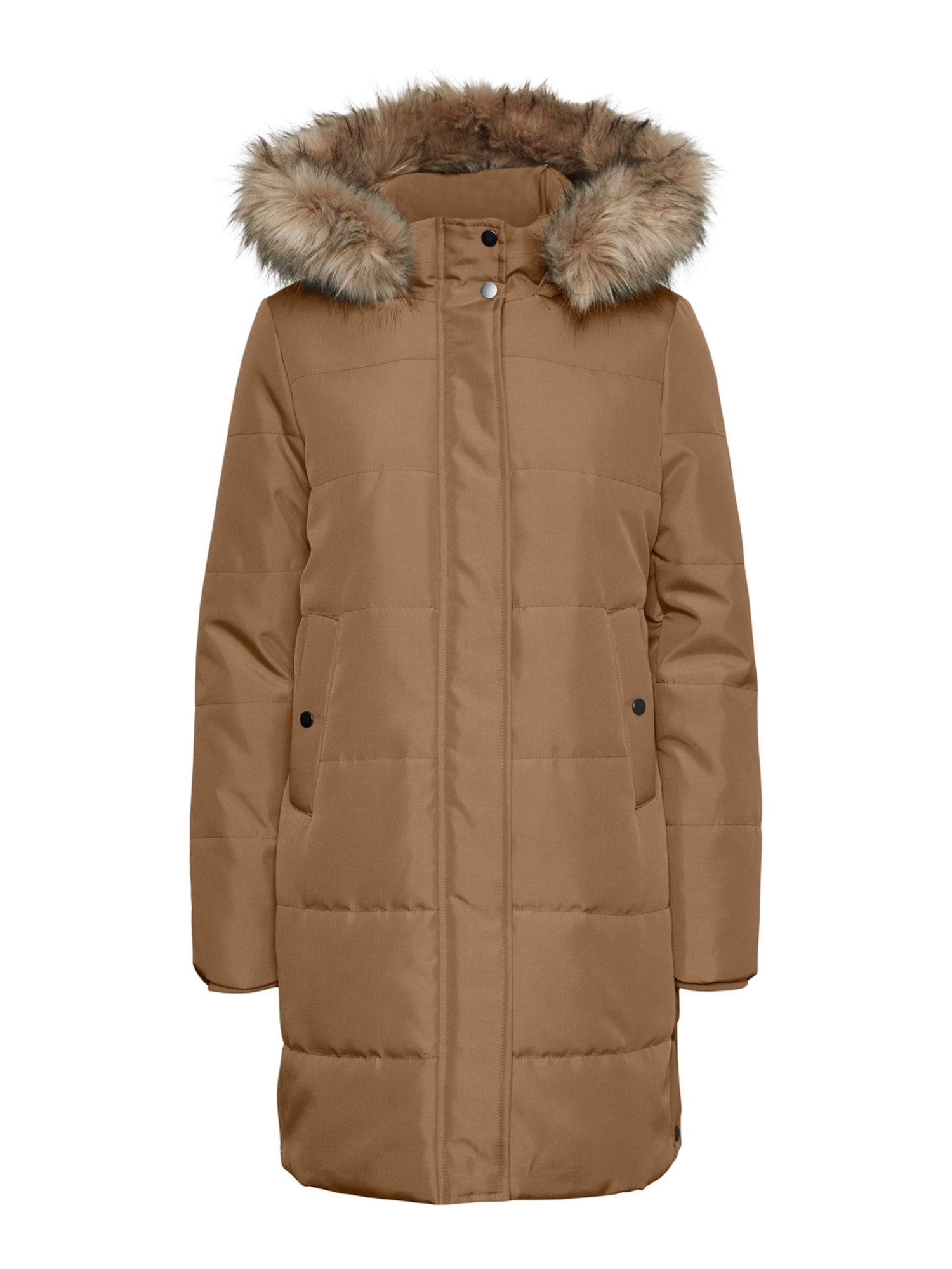 VERO MODA Zimski plašč 'Addison'  rjava