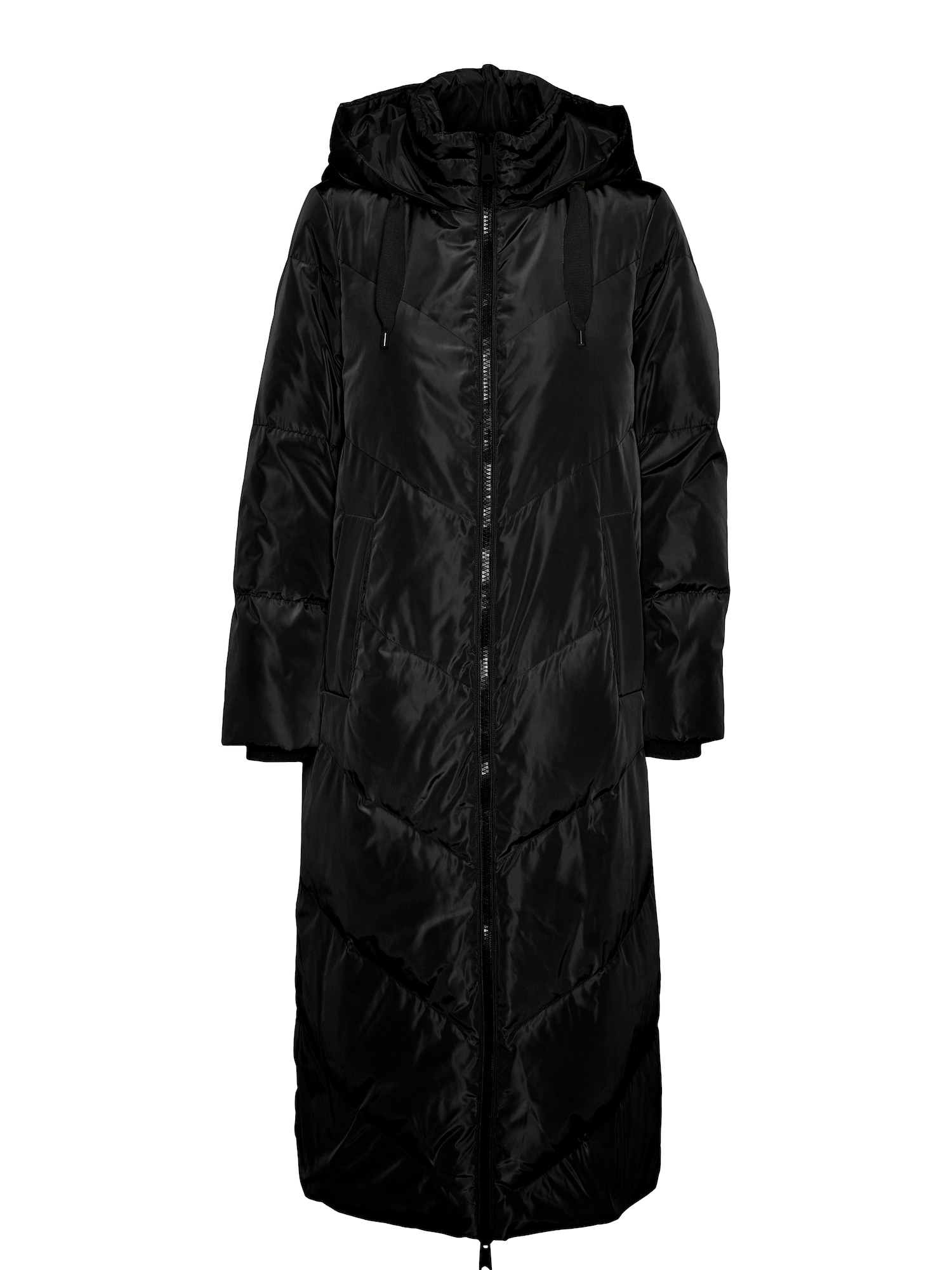 VERO MODA Zimski plašč  črna