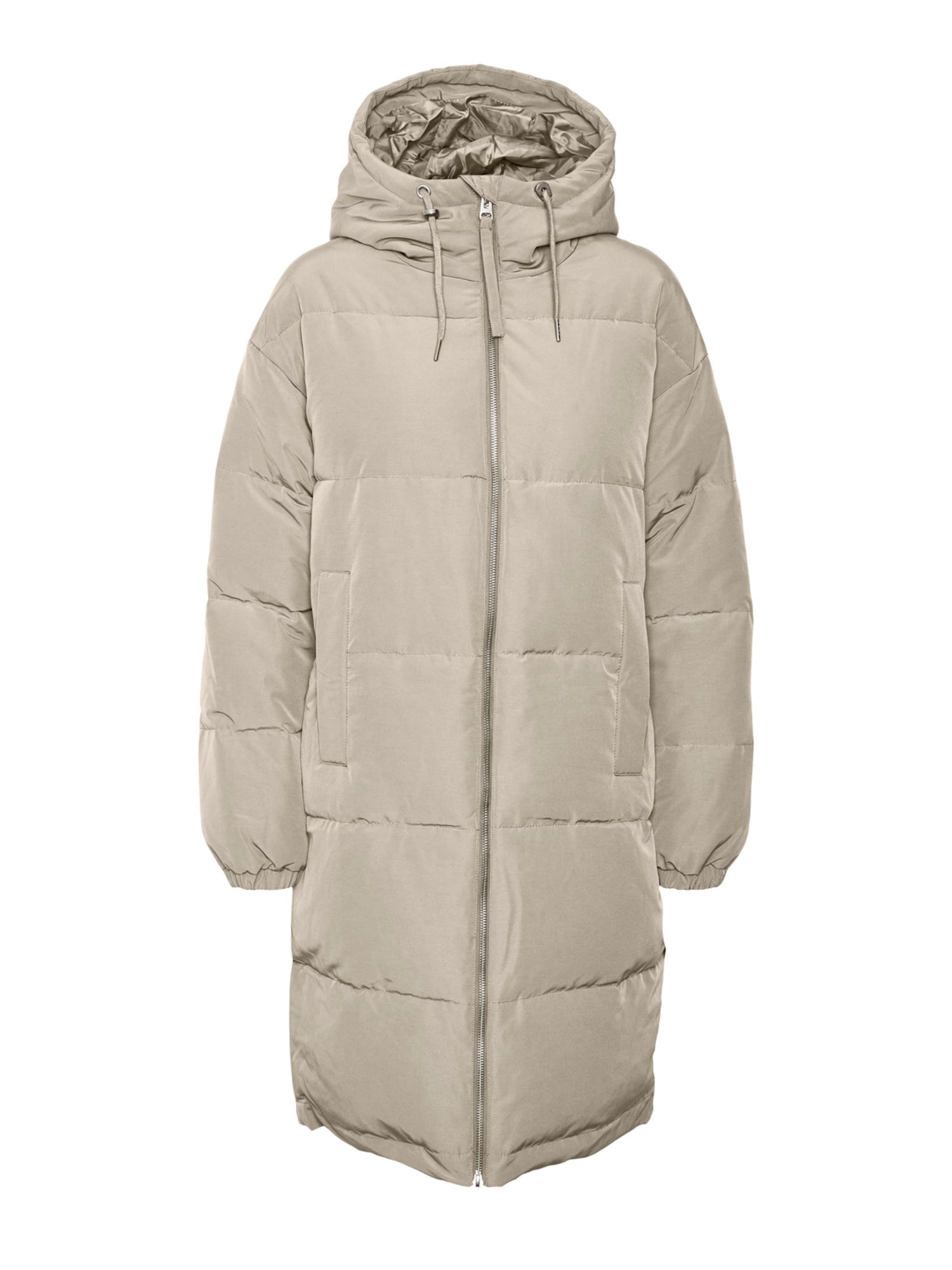 VERO MODA Zimski plašč  svetlo siva