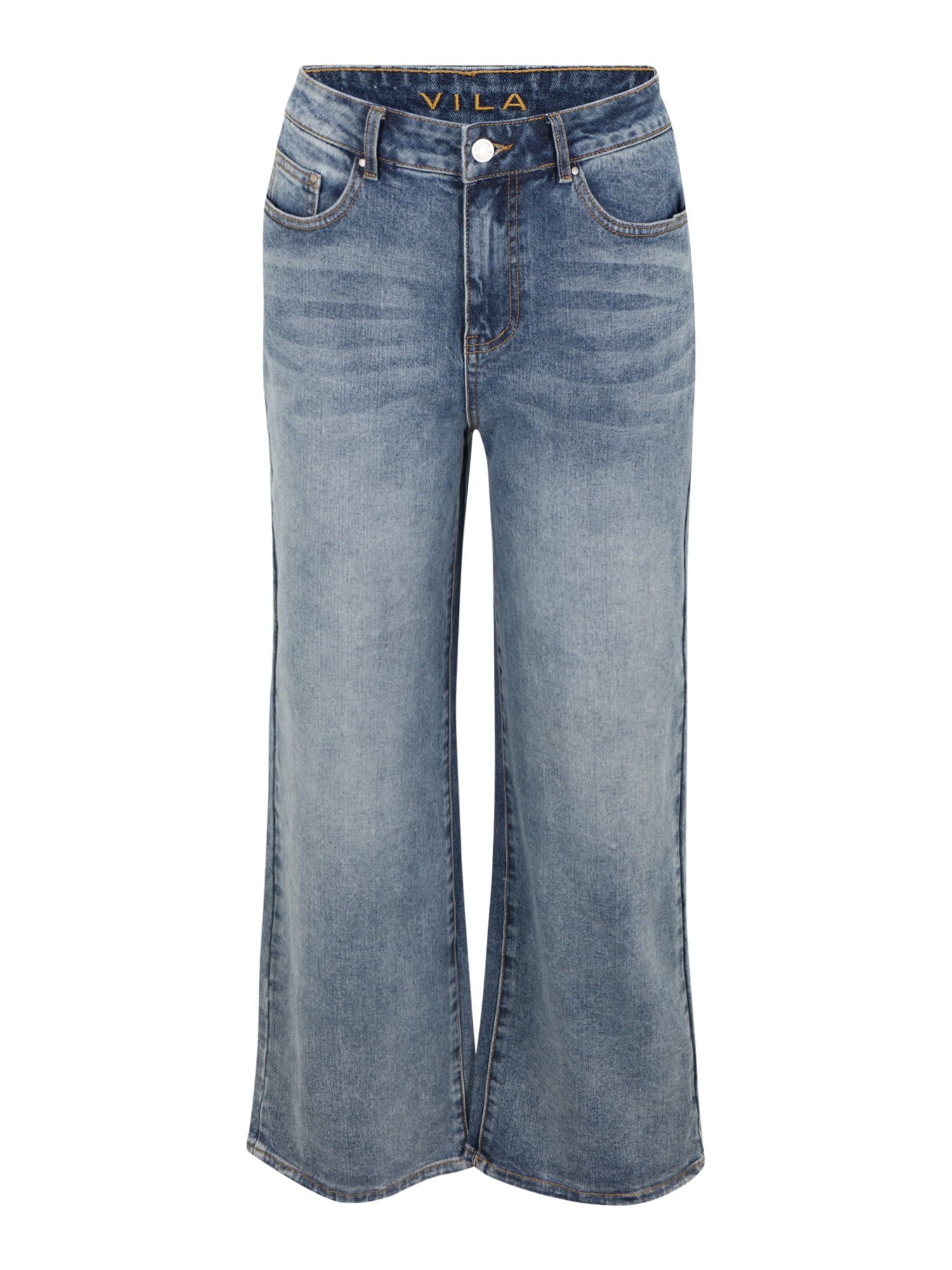 VILA Kavbojke 'WIDER'  moder denim