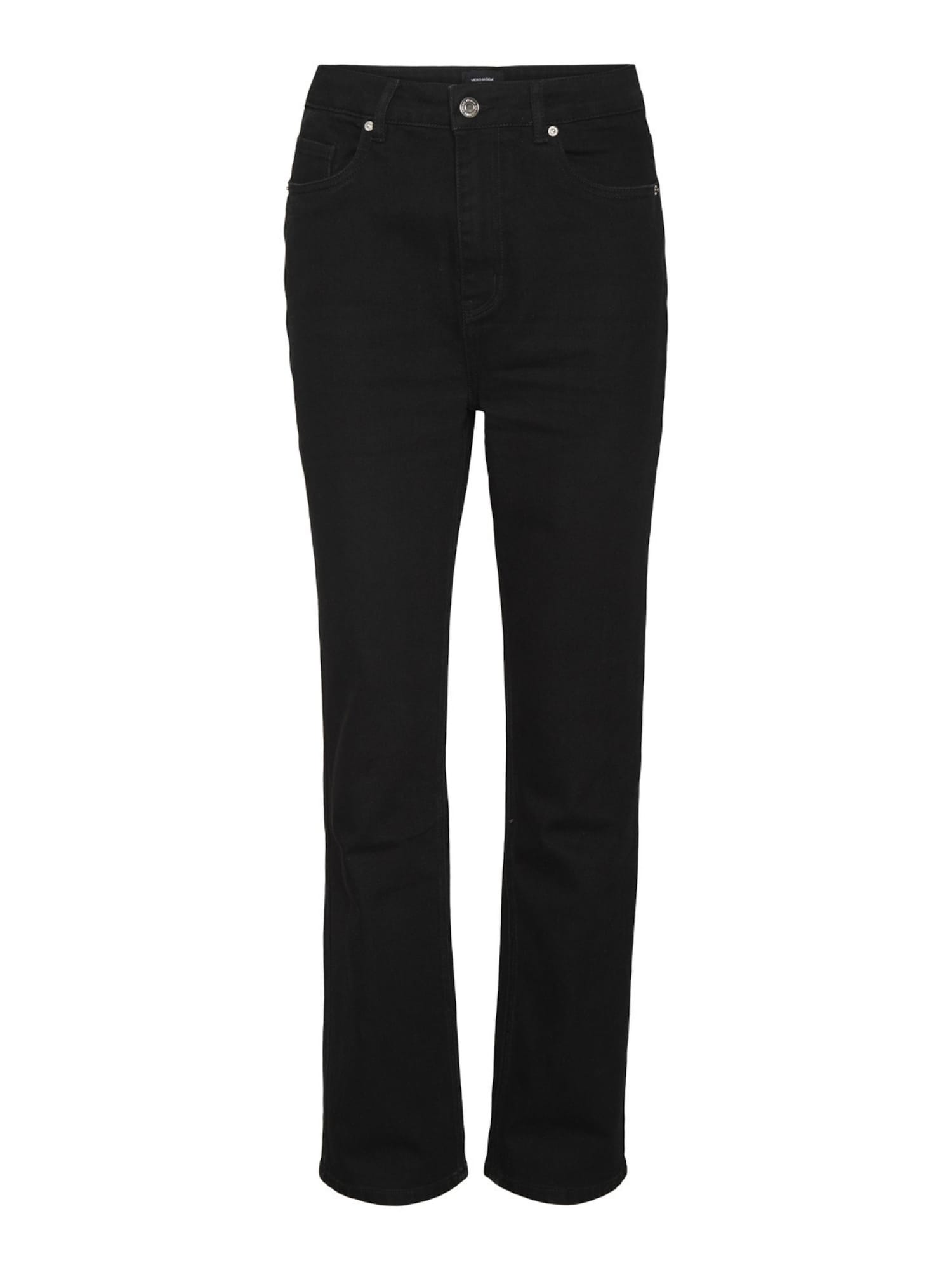 Vero Moda Curve Kavbojke 'Drew'  črn denim