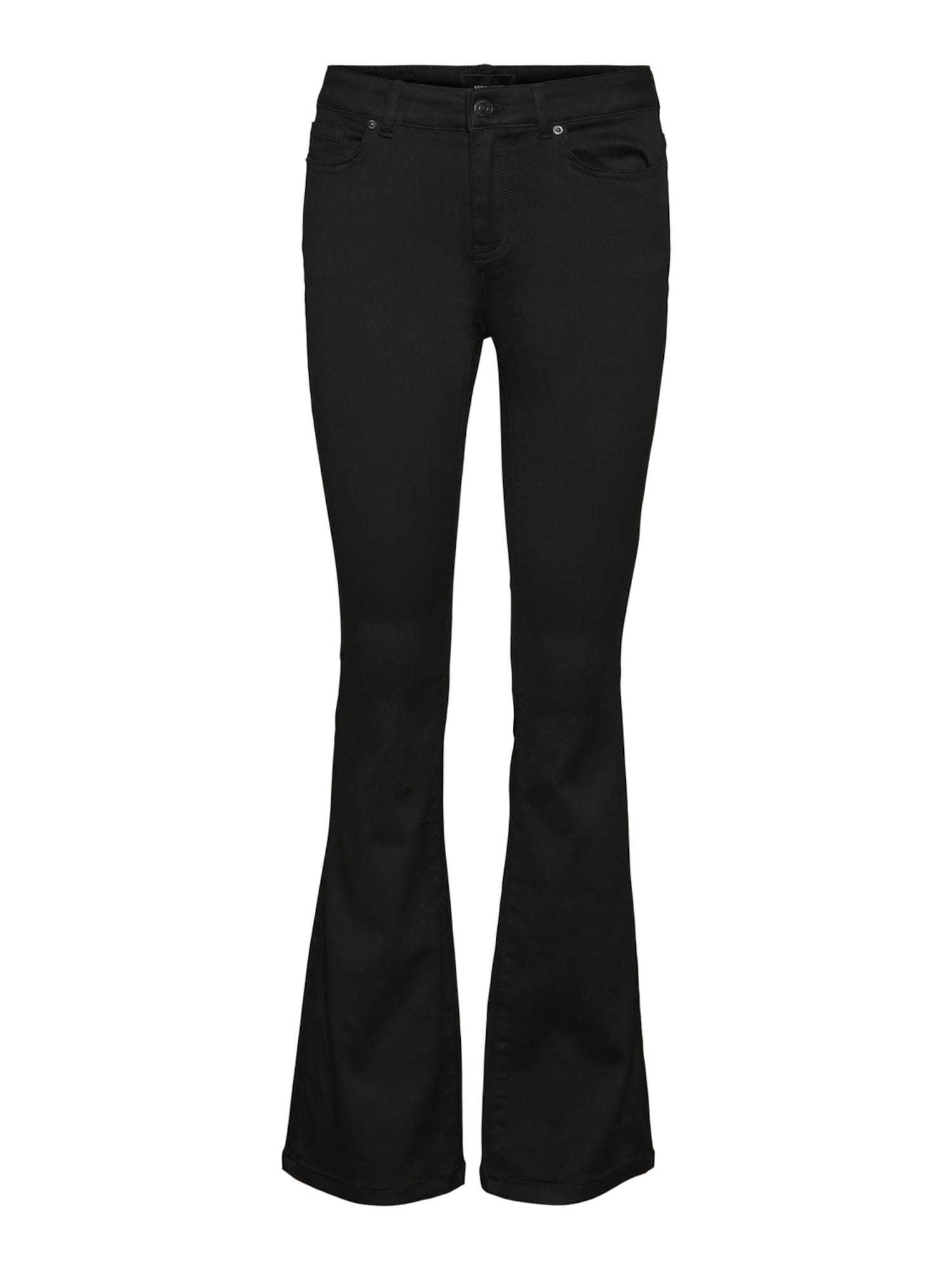 Vero Moda Curve Kavbojke 'PEACHY'  črna