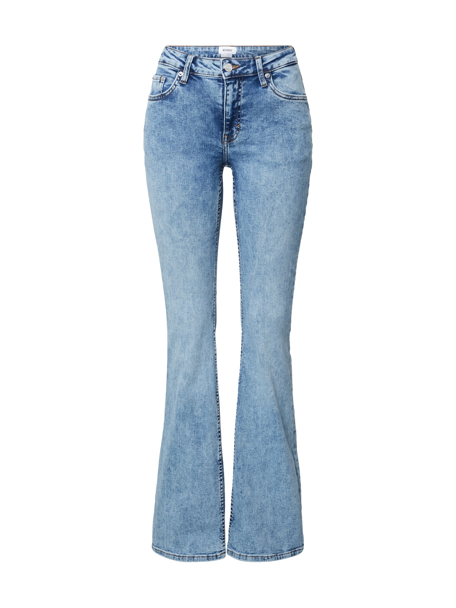 WEEKDAY Kavbojke 'Flame'  moder denim