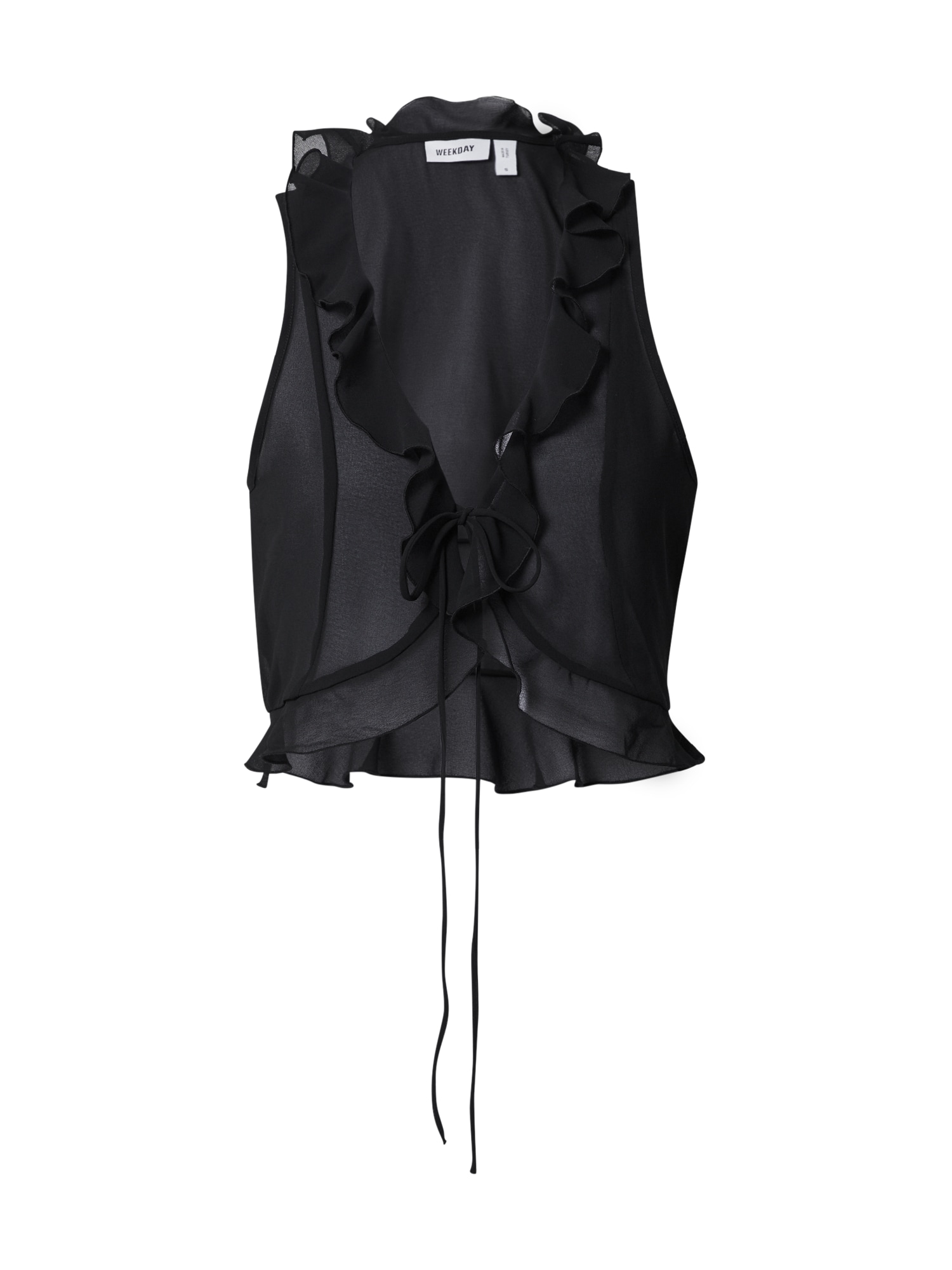 WEEKDAY Top 'Luella'  črna
