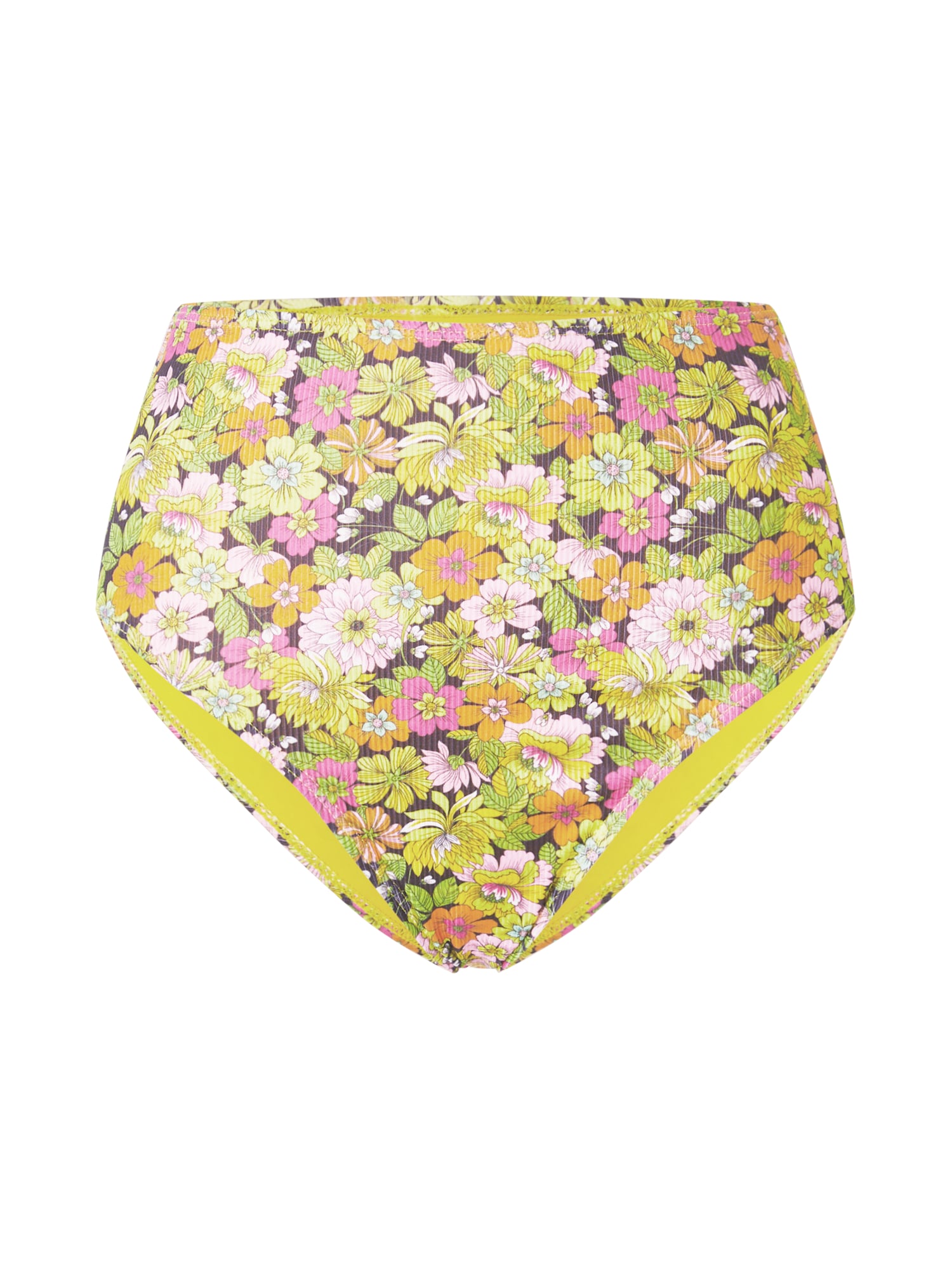 Warehouse Bikini hlačke  marine / temno rumena / svetlo zelena / staro roza