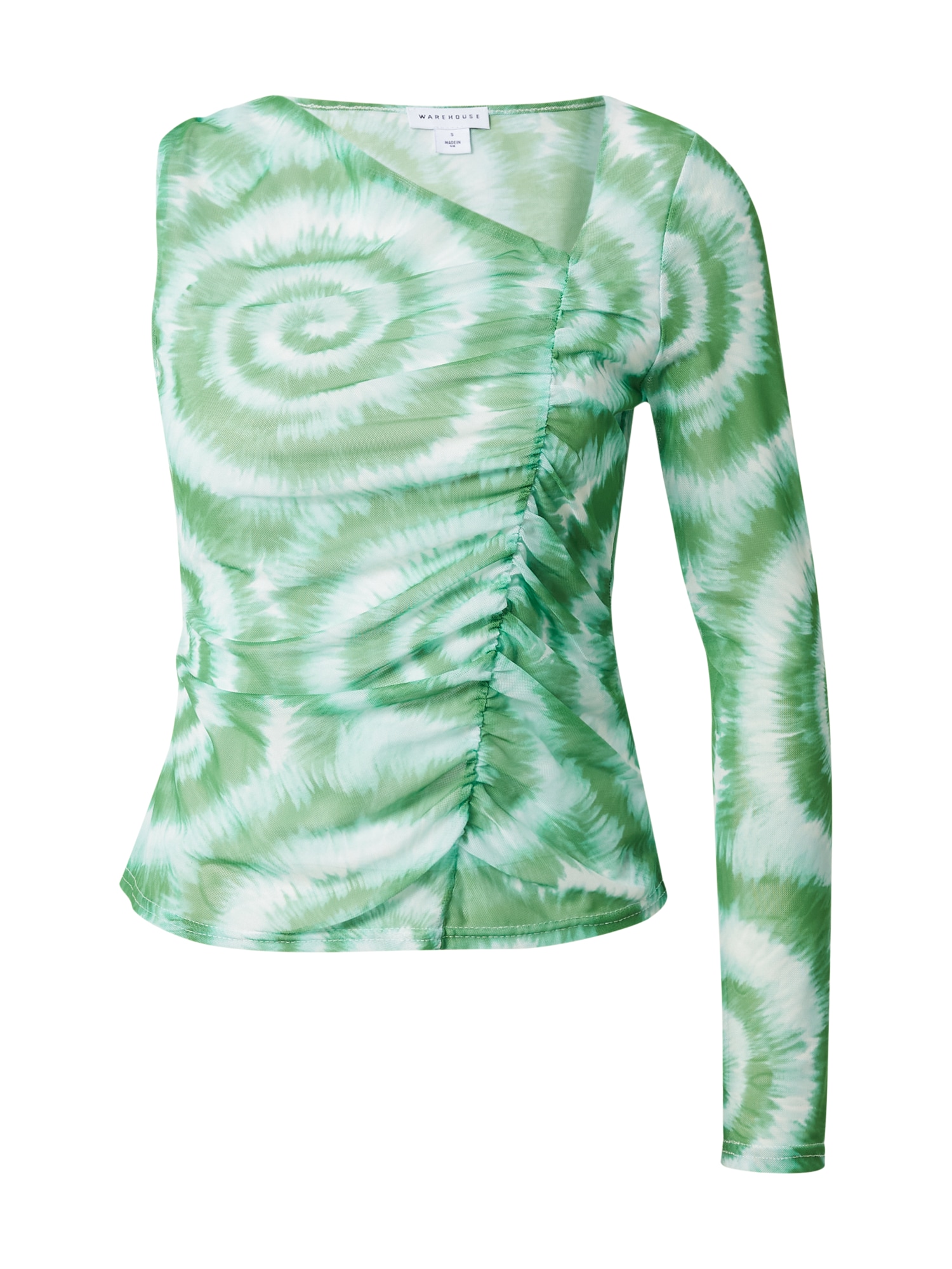 Warehouse Majica  travnato zelena / pastelno zelena