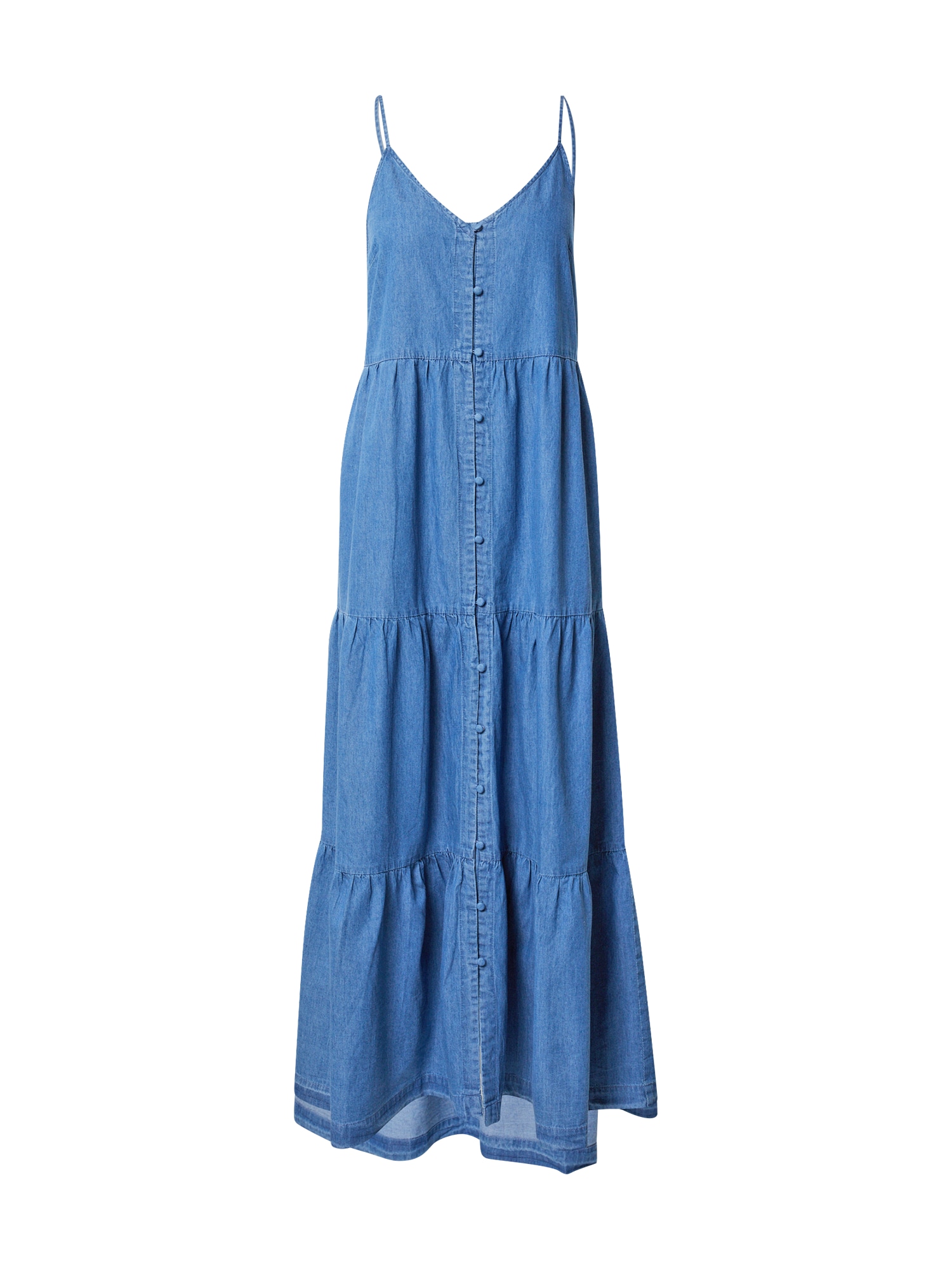 Warehouse Poletna obleka  moder denim