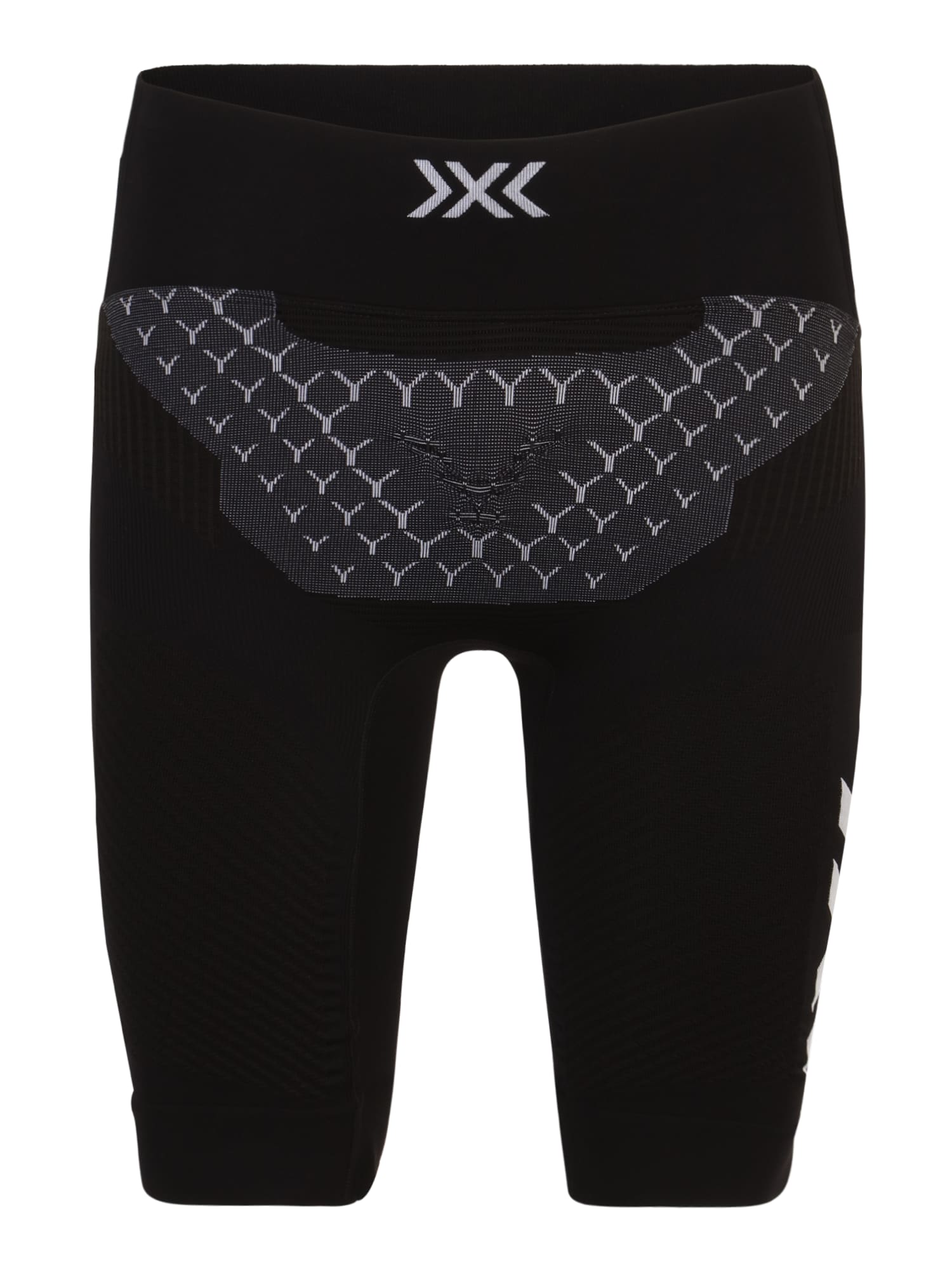 X-BIONIC Športne hlače  črna / bela