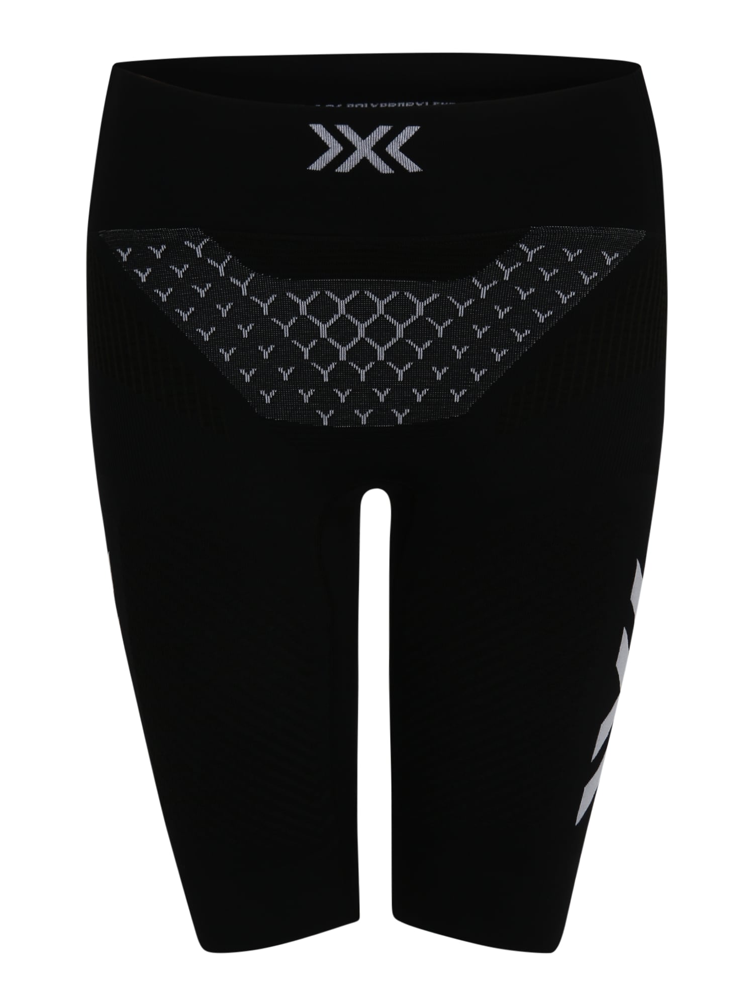 X-BIONIC Športne hlače  siva / črna