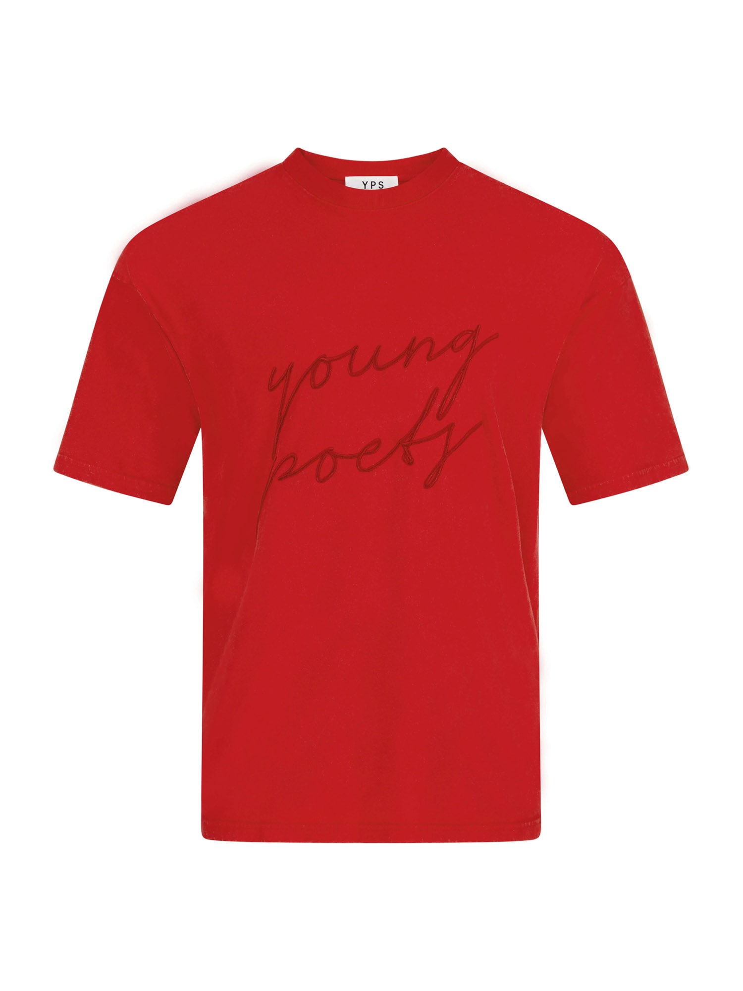 Young Poets Majica 'Yoricko'  rdeča / črna