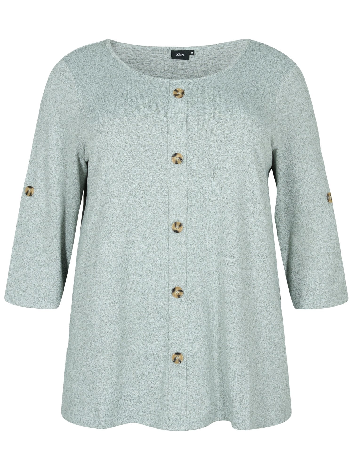 Zizzi Majica 'VLUCCA'  pastelno zelena