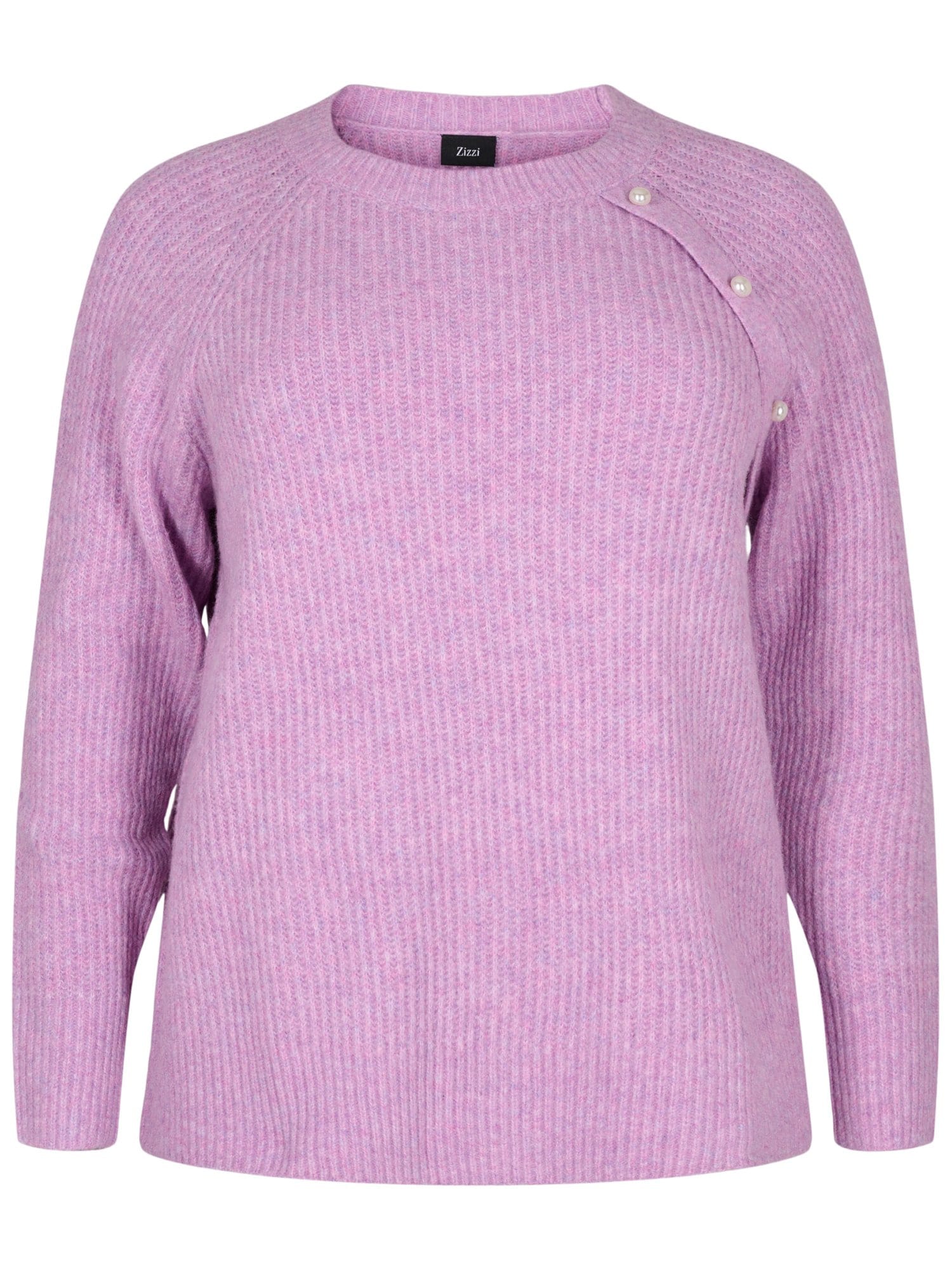 Zizzi Pulover 'MCOMFY PEARL'  lila