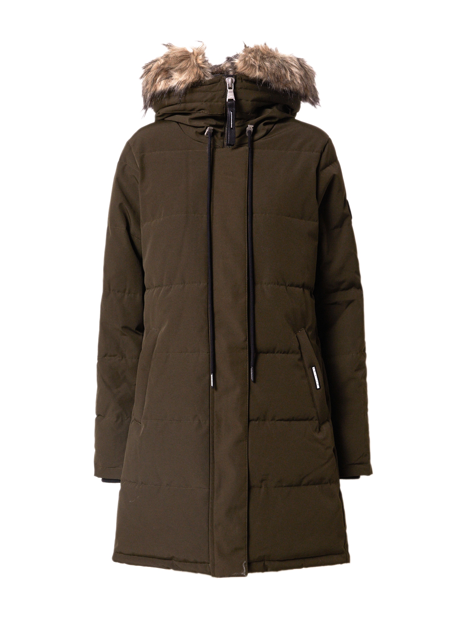 khujo Zimski plašč 'Cloren'  kit / oliva