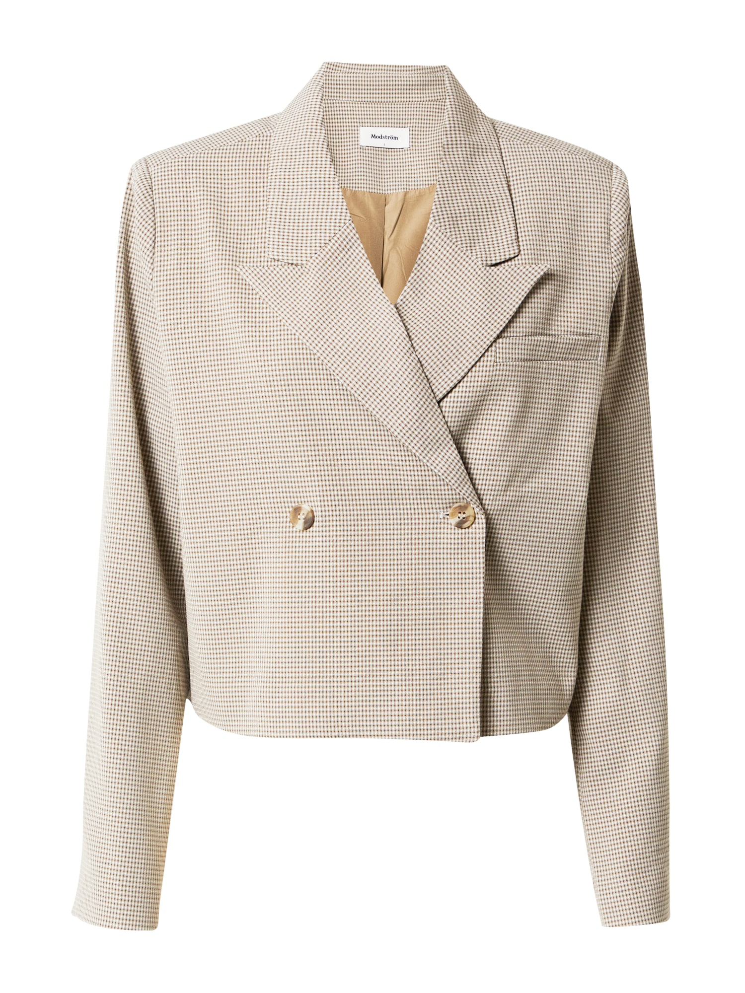 modström Blazer 'Atticus'  kremna / kamela
