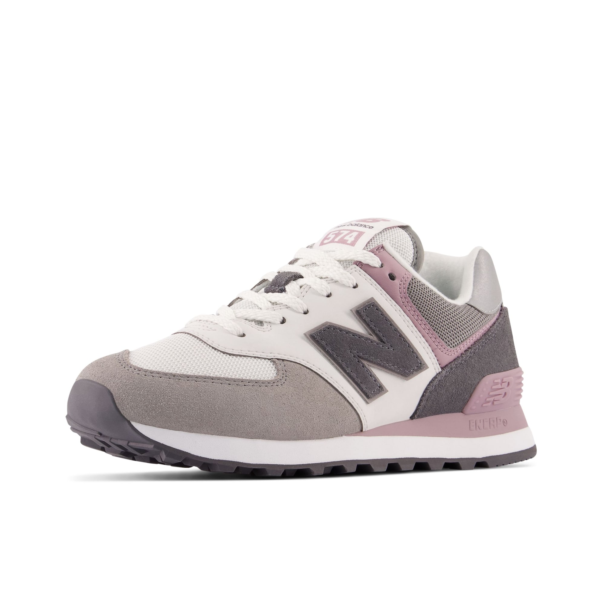 new balance Nizke superge  siva / lila / mauve / bela