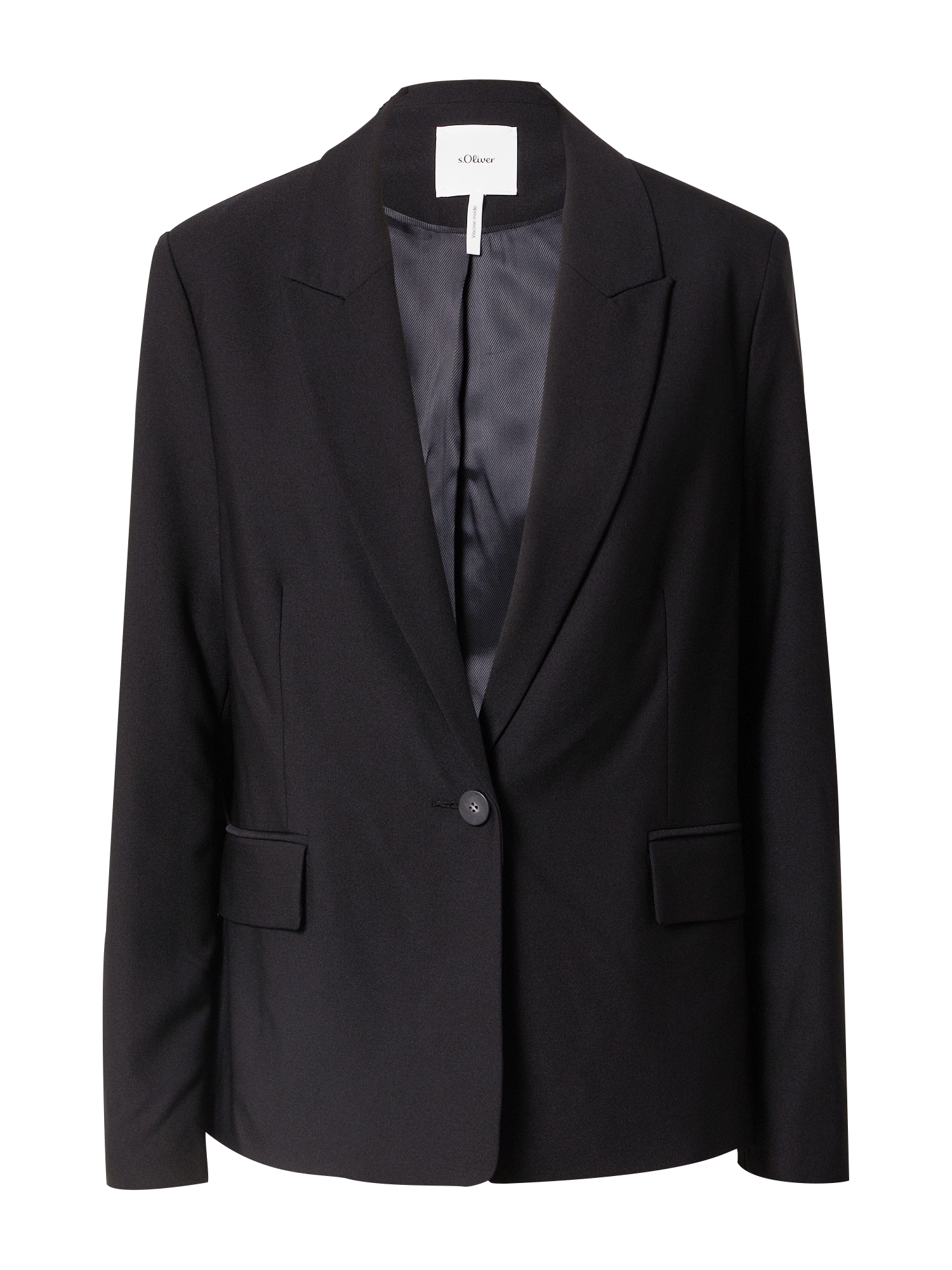 s.Oliver BLACK LABEL Blazer  črna