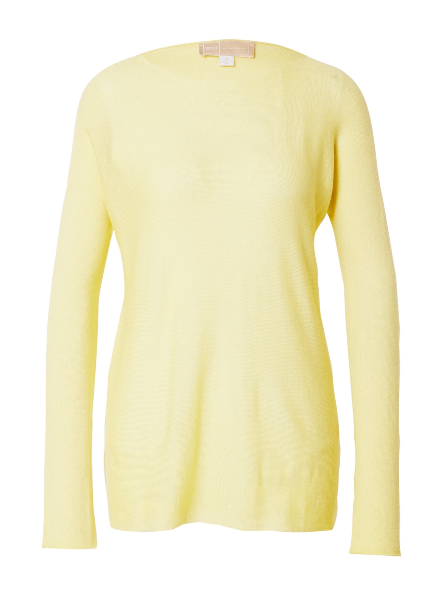 120% Lino Pulover  svetlo zelena